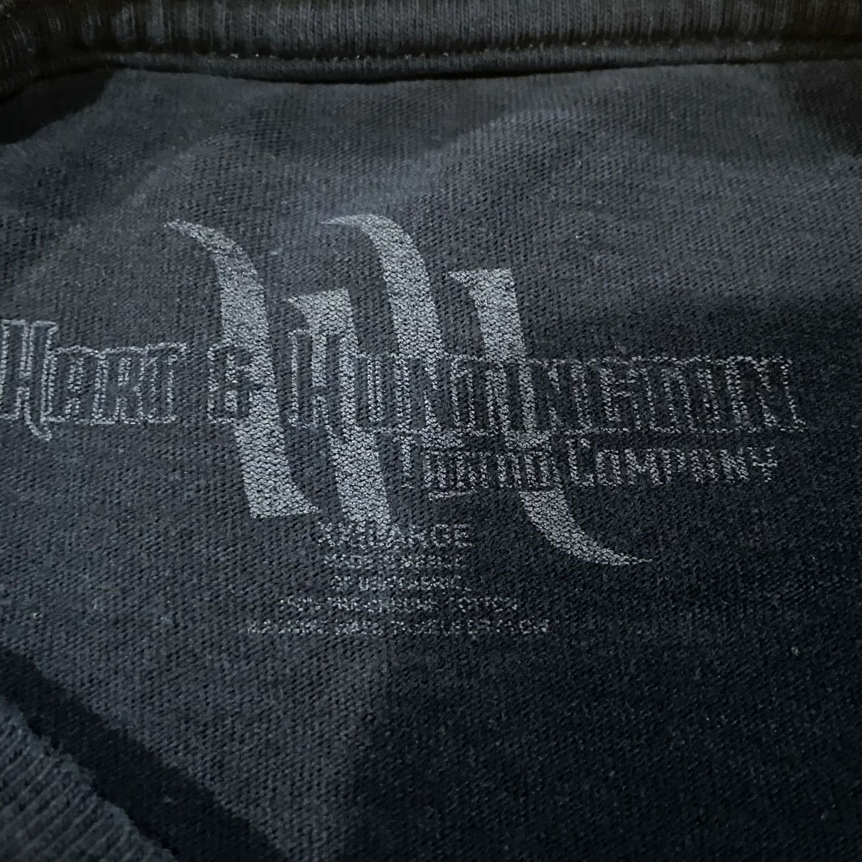 Vintage Hart and Huntington T-Shirt Men's 2XL Black Short Sleeve Round Neck Cotton Logo Grunge All Seasons 2XL Mens Size US XXL / EU 58 / 5 - 5 Thumbnail