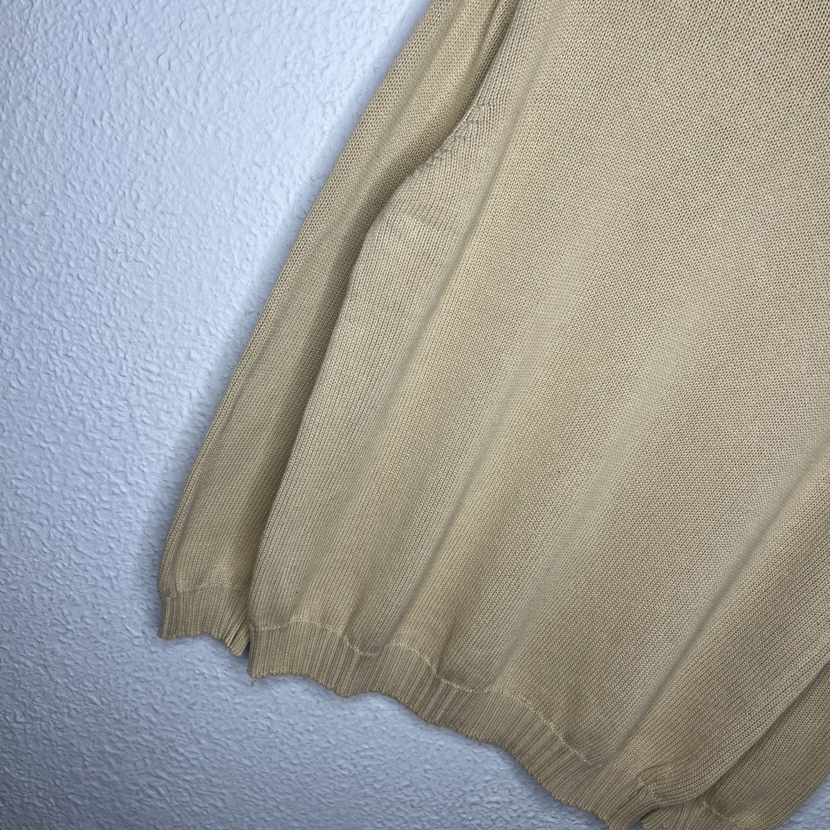 Yves Saint Laurent Yves Saint Laurent YSL Jumper Sweater Knitwear Beige Size US L / EU 52-54 / 3 - 2 Thumbnail