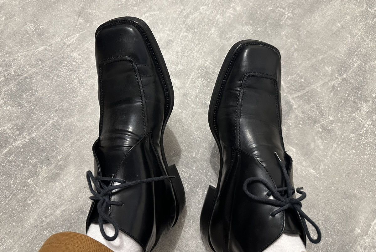 Vintage 80’s Vintage classic square toe leather boots Size US 12 / EU 45 - 12 Thumbnail