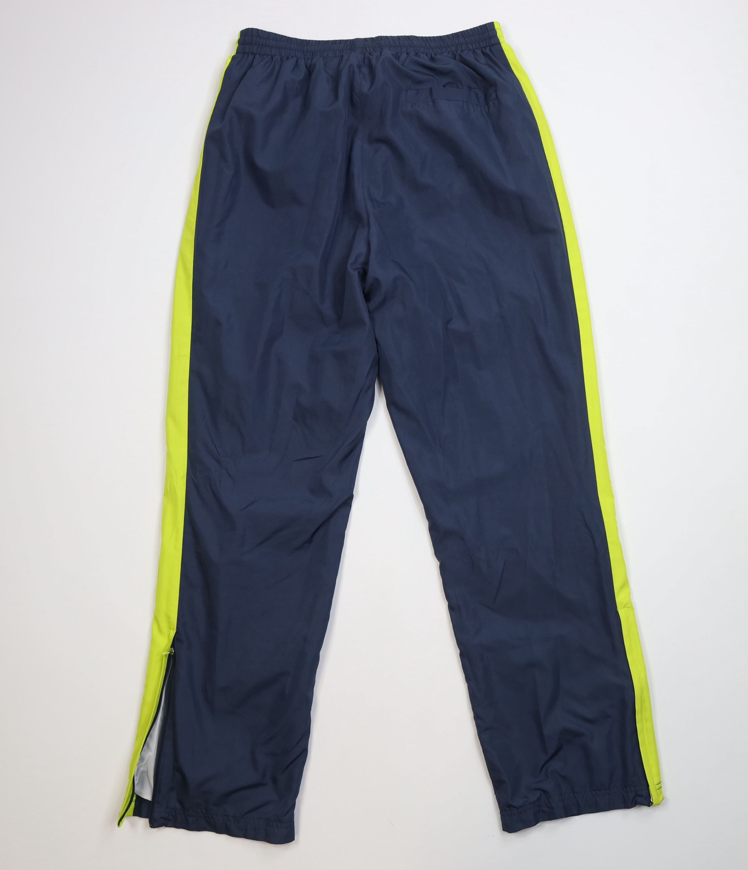 Fila Vintage 90s Y2K Fila Lined Wide Leg Windbreaker Pants Blue Size US 34 / EU 50 - 10 Thumbnail
