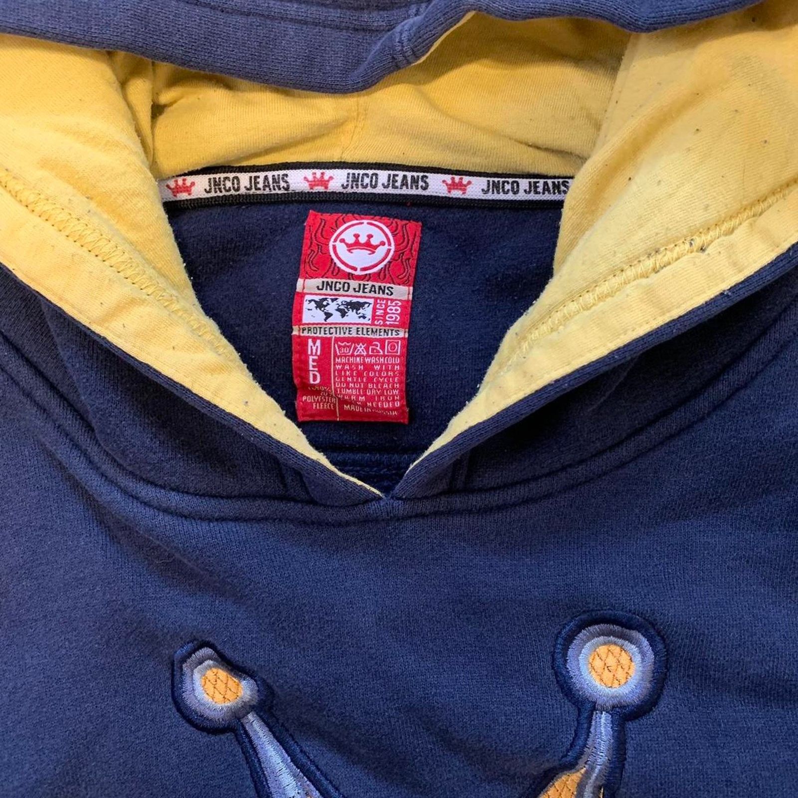 JNCO Y2k JNCO Crown Heavyweight Hoodie Size US M / EU 48-50 / 2 - 3 Thumbnail