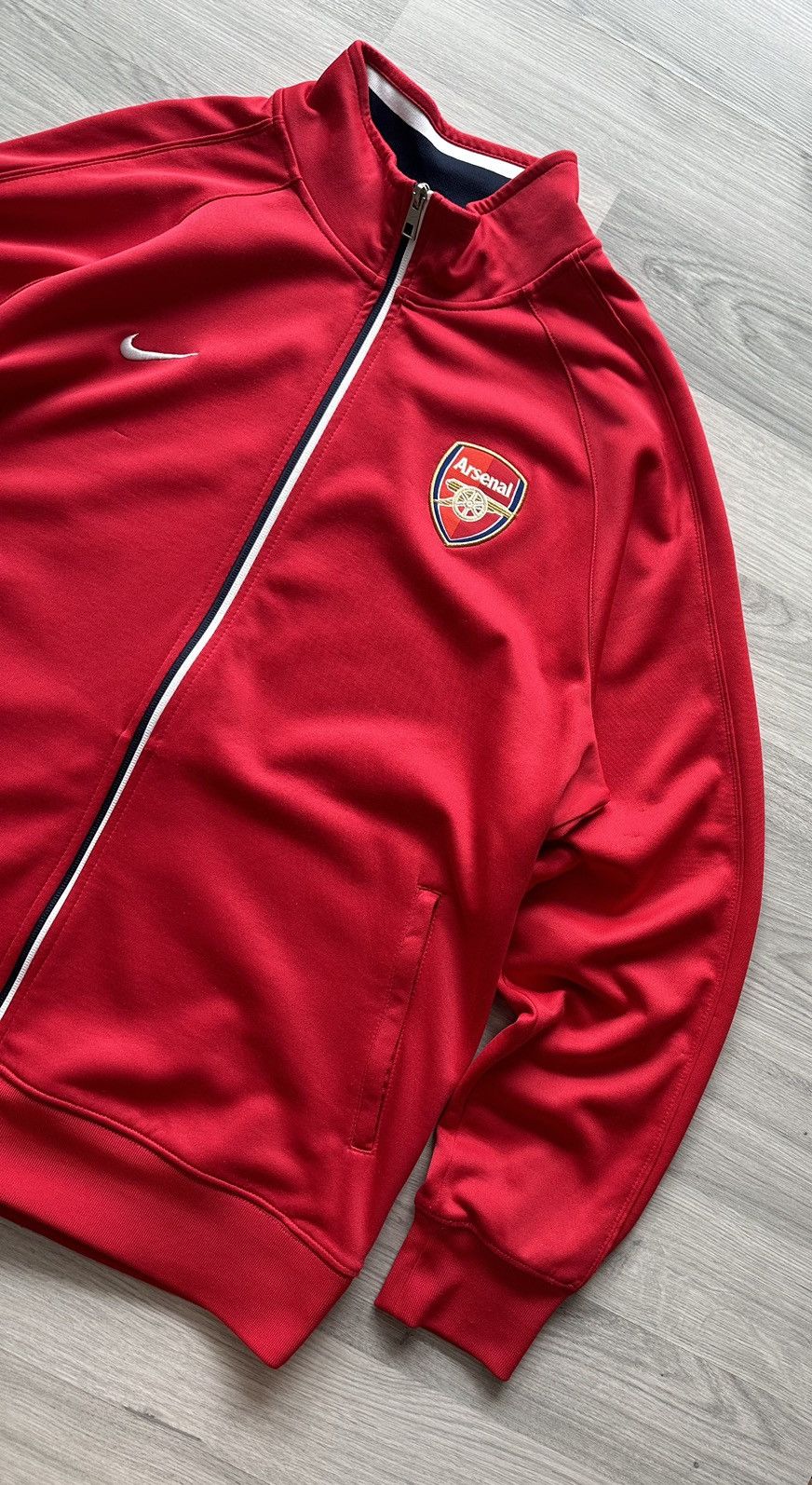 Nike Vintage zip track jacket Nike FC Arsenal Size US XL / EU 56 / 4 - 2 Thumbnail