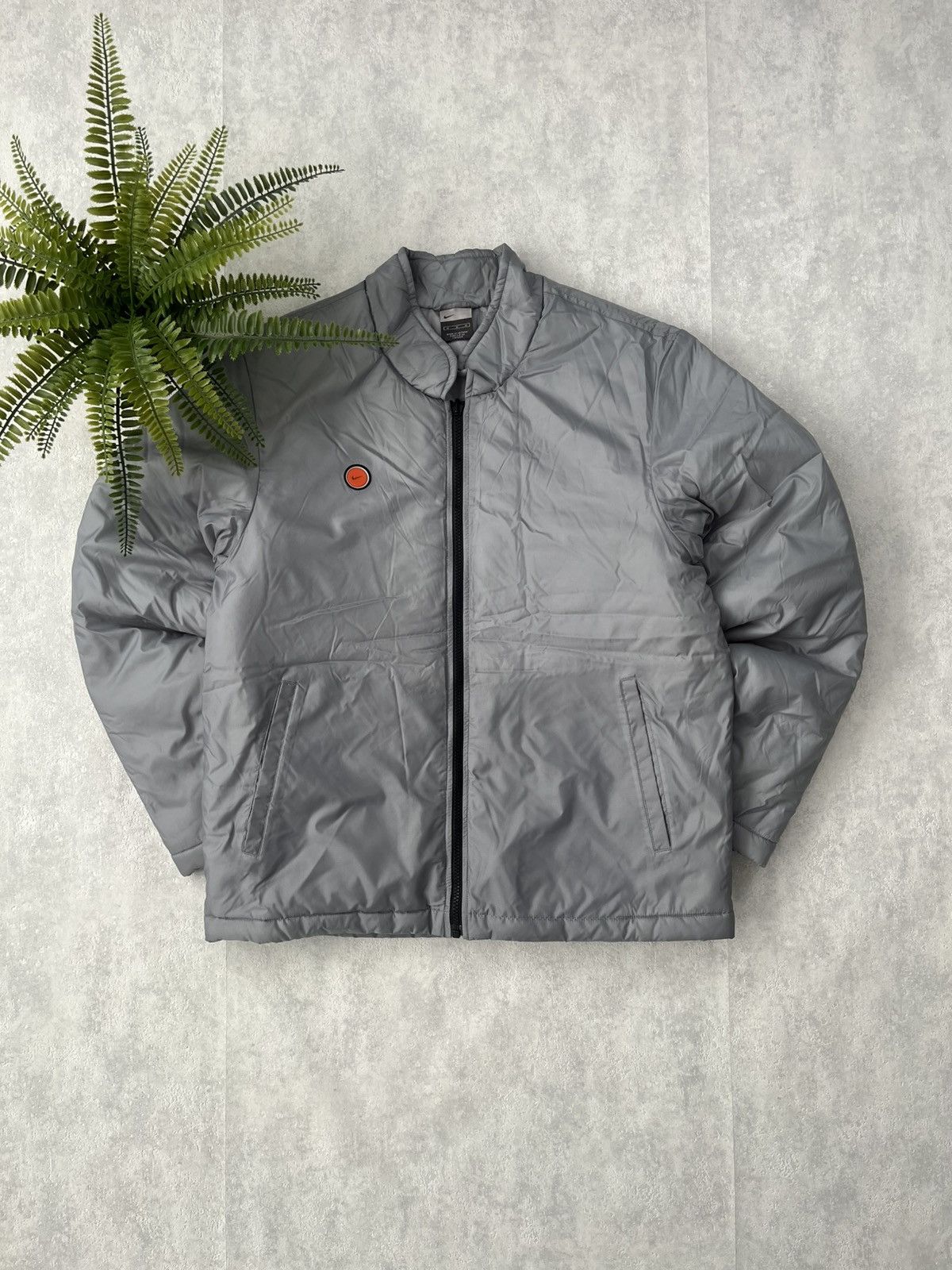 90’s NIKE RETRO NYLON LIGHT PUFFER JACKET SWOOSH LOGO Y2K