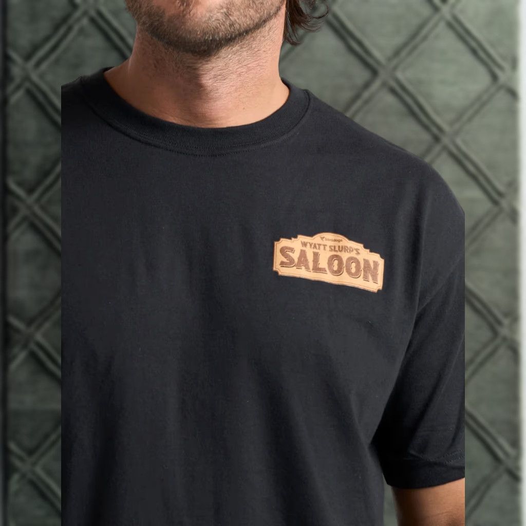 Vintage Birddogs Wyatt Slurp’s Saloon Tee 2XL Black Graphic Front & Back Print Men’s T-Shirt EUC Size US XXL / EU 58 / 5 - 1 Thumbnail