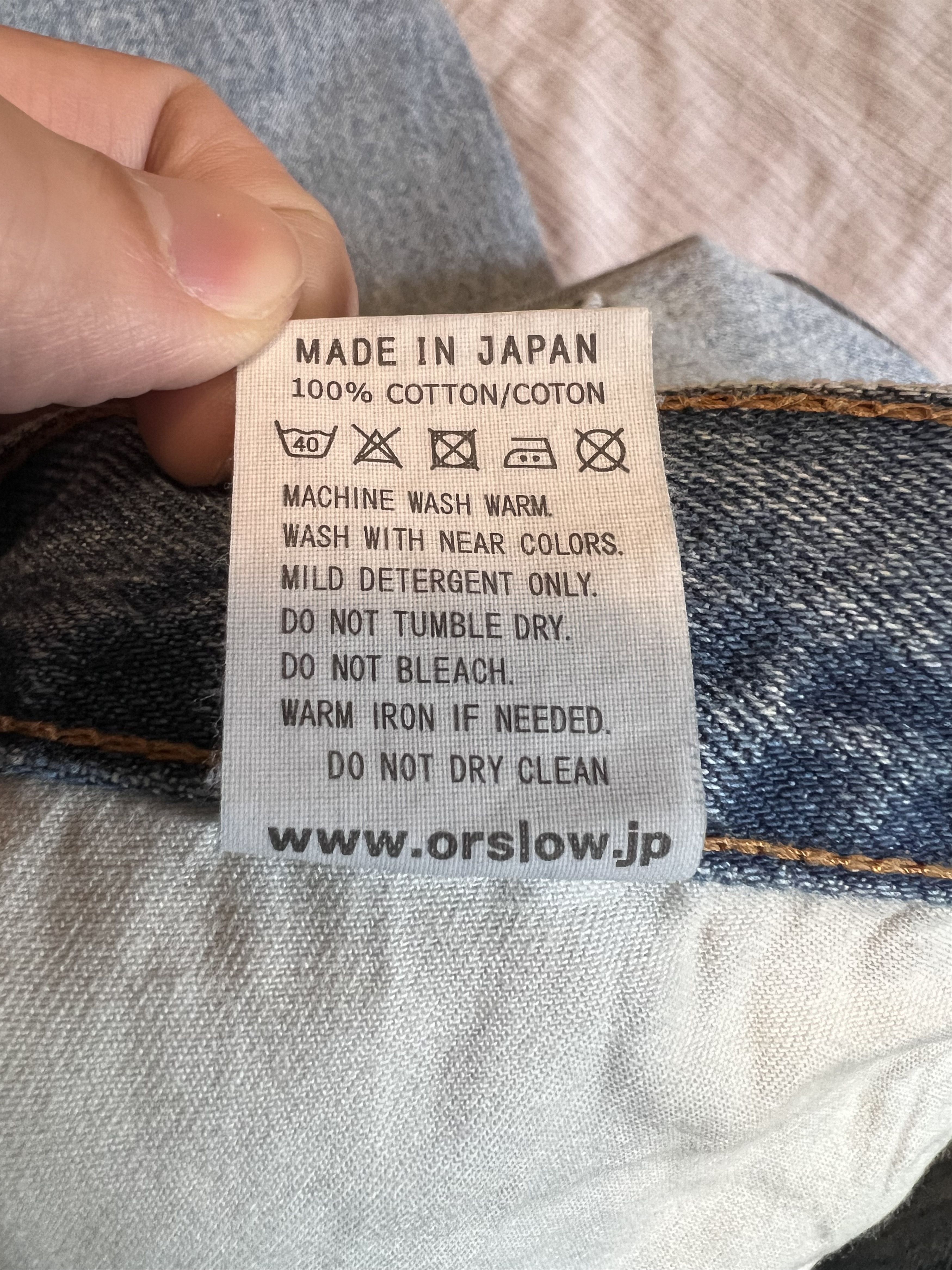 Orslow Orslow 105 Straight Leg Jeans Size US 30 / EU 46 - 6 Thumbnail