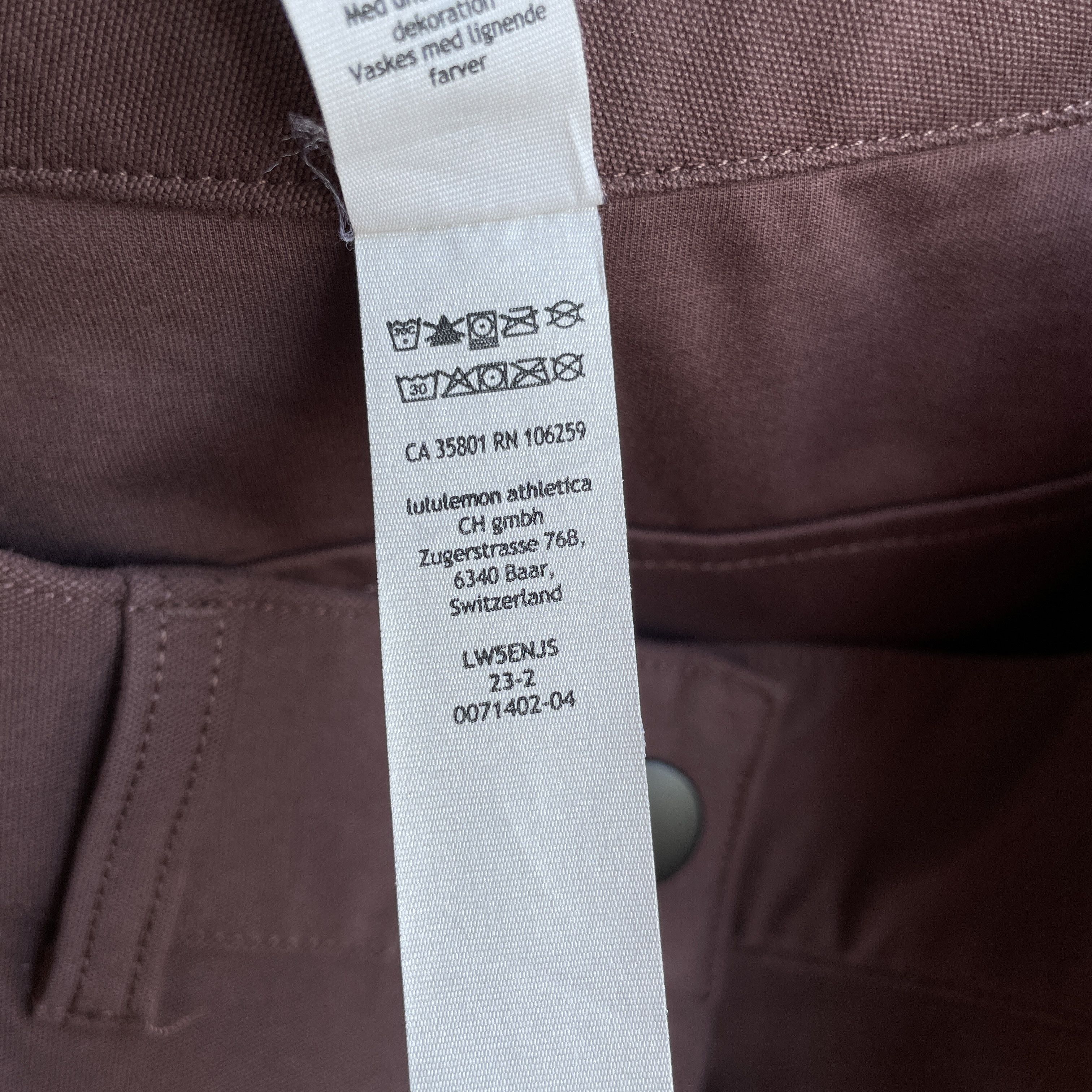 Lululemon Lululemon City Sleek 5 Pocket High-Rise Wide Leg Pants Size 31" - 9 Thumbnail