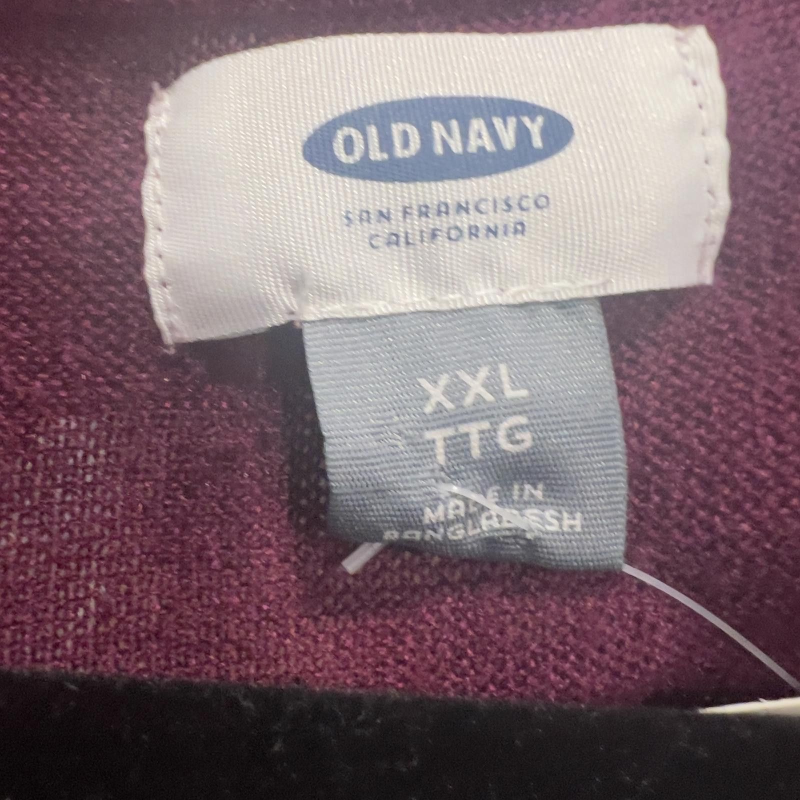 Old Navy Old Navy Women's Burgundy Open-Front Cardigan Sweater Size XXL / US 16-18 / IT 52-54 - 5 Thumbnail