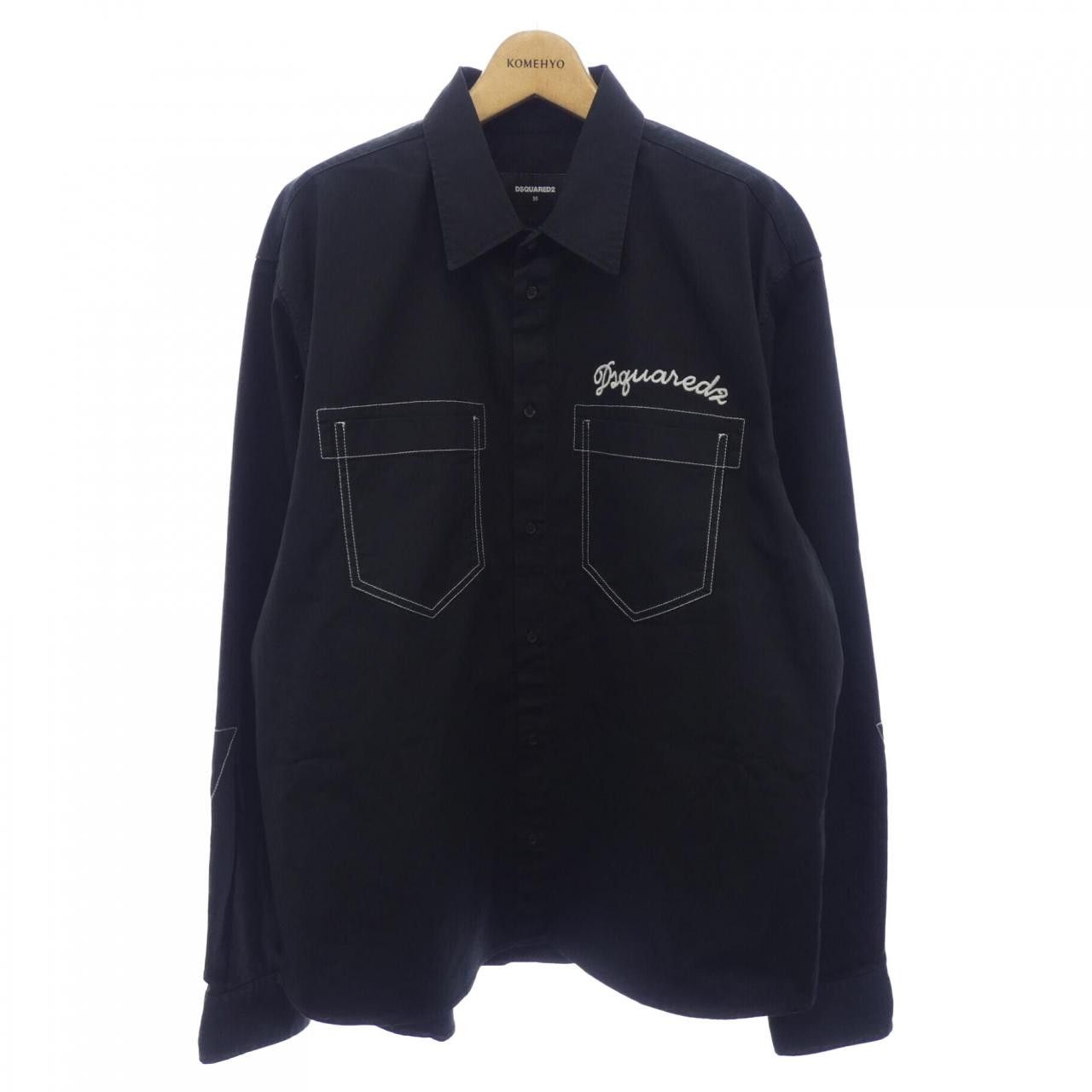 Other Other Dsquared2 Shirt Cotton Dress Shirt S74DM0738 DUTY FREE for USA Size ONE SIZE - 1 Thumbnail