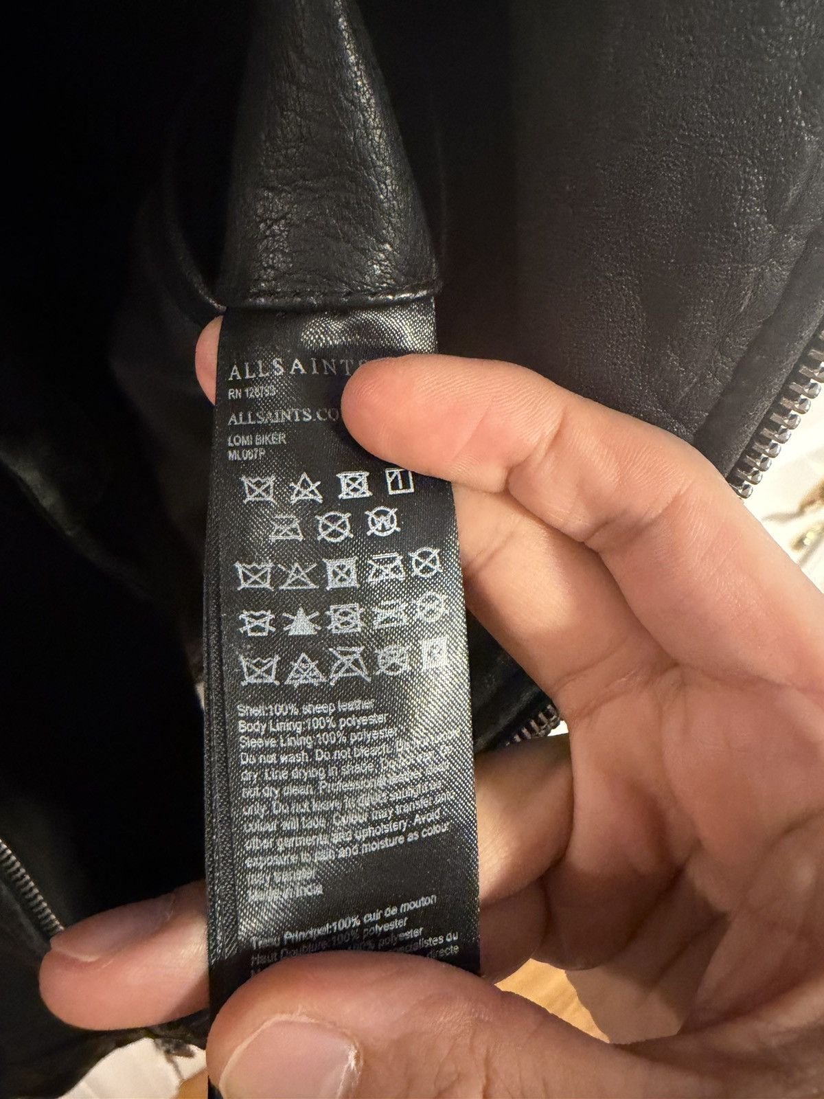 Allsaints Allsaints lomi biker Size US XS / EU 42 / 0 - 3 Thumbnail