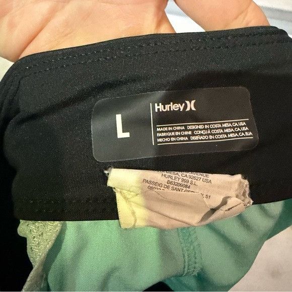 Hurley Hurley Phantom Women's Aqua and Black Athletic Shorts Size 28" / US 6 / IT 42 - 5 Thumbnail