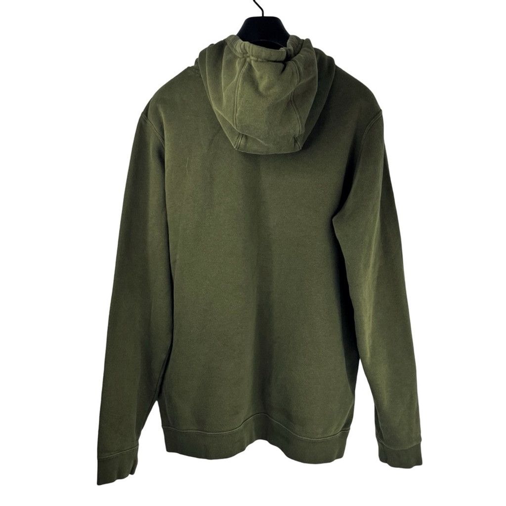 Nike NIKE VINTAGE Men’s Dark Olive Green Hoodie Grunge Stained L Size US L / EU 52-54 / 3 - 6 Thumbnail