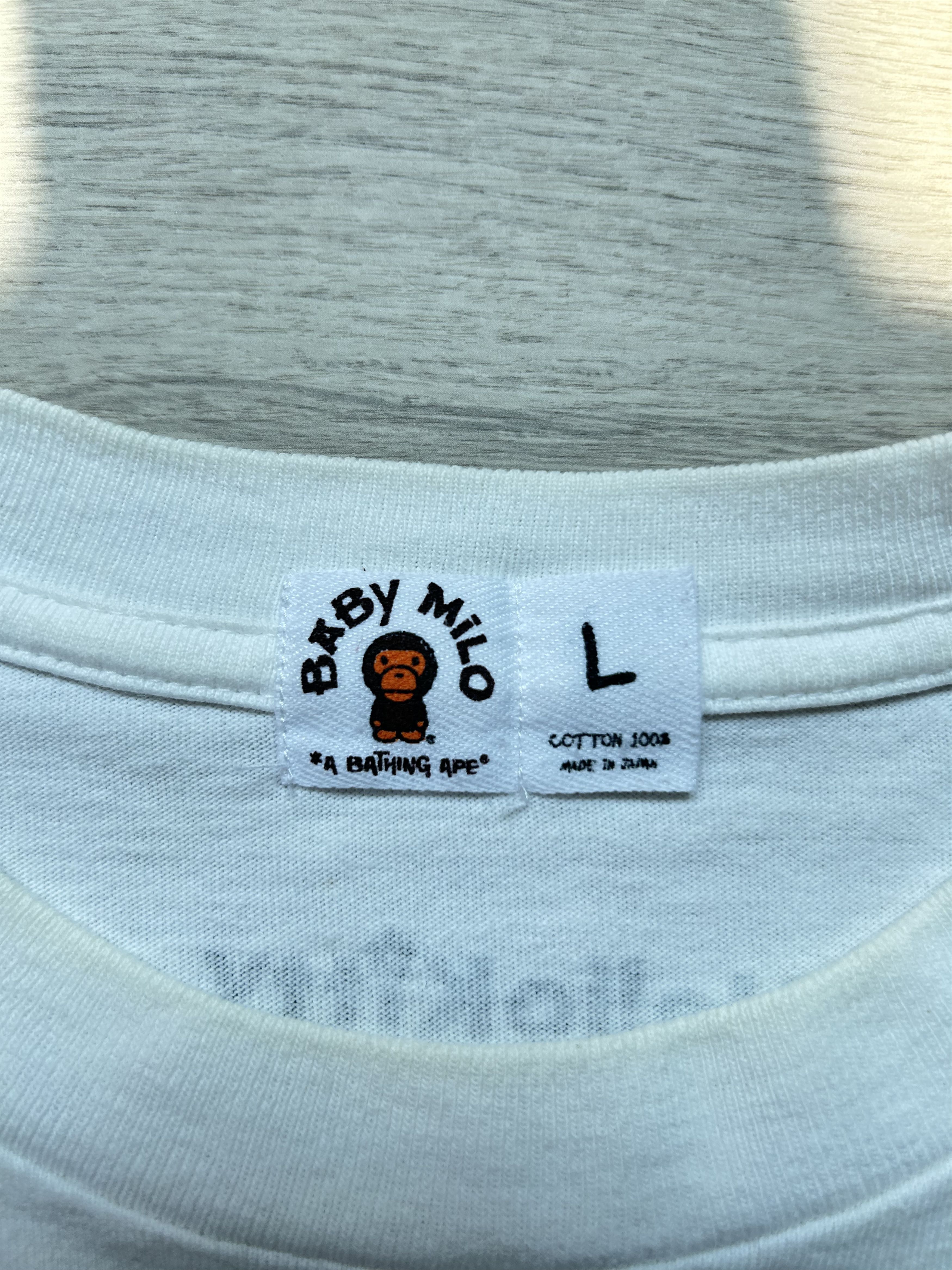 Bape 2006 OG BAPE x Hello Kitty Baby Milo Tee [Size L] Size US L / EU 52-54 / 3 - 5 Thumbnail