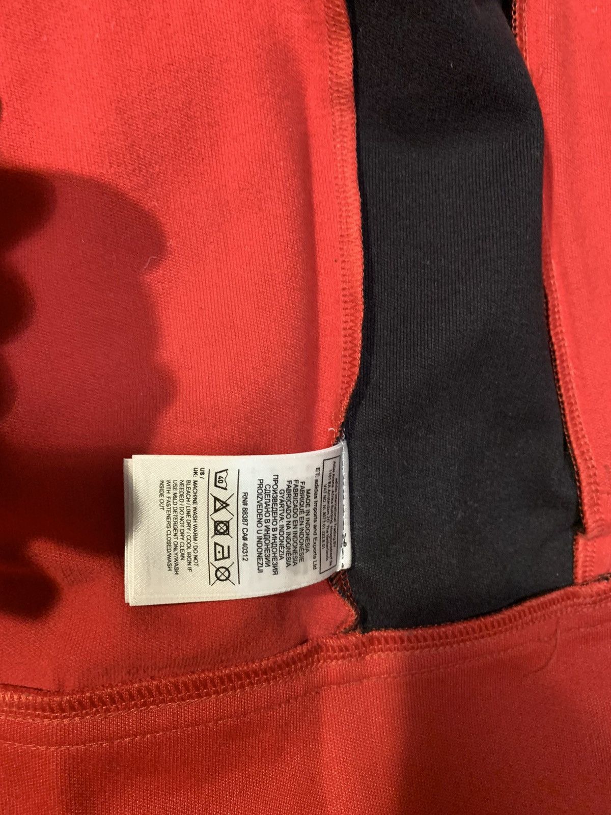 Adidas × Vintage Rare Vintage Adidas Originals Trefoil Red Track Jacket Size US M / EU 48-50 / 2 - 7 Thumbnail