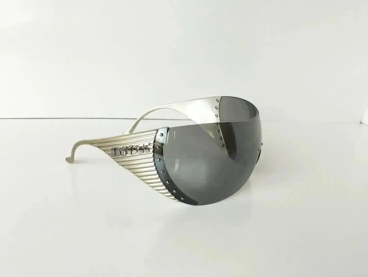 Dior DIOR Sunglasses Bike 1 Wrap Shield Mask Ski Galliano Era Size ONE SIZE - 1 Thumbnail