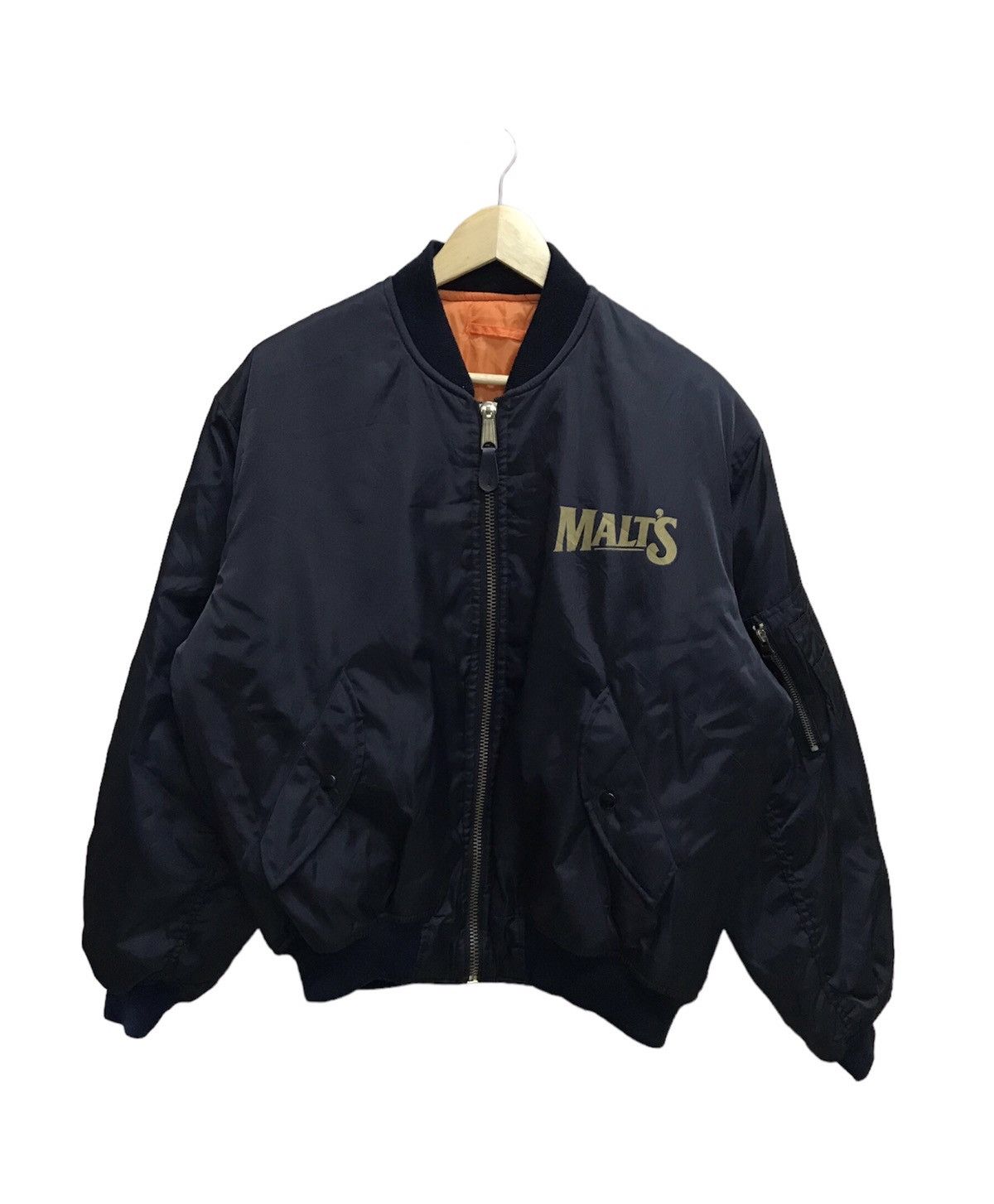 Vintage Malt’s Riversible Bomber Jacket