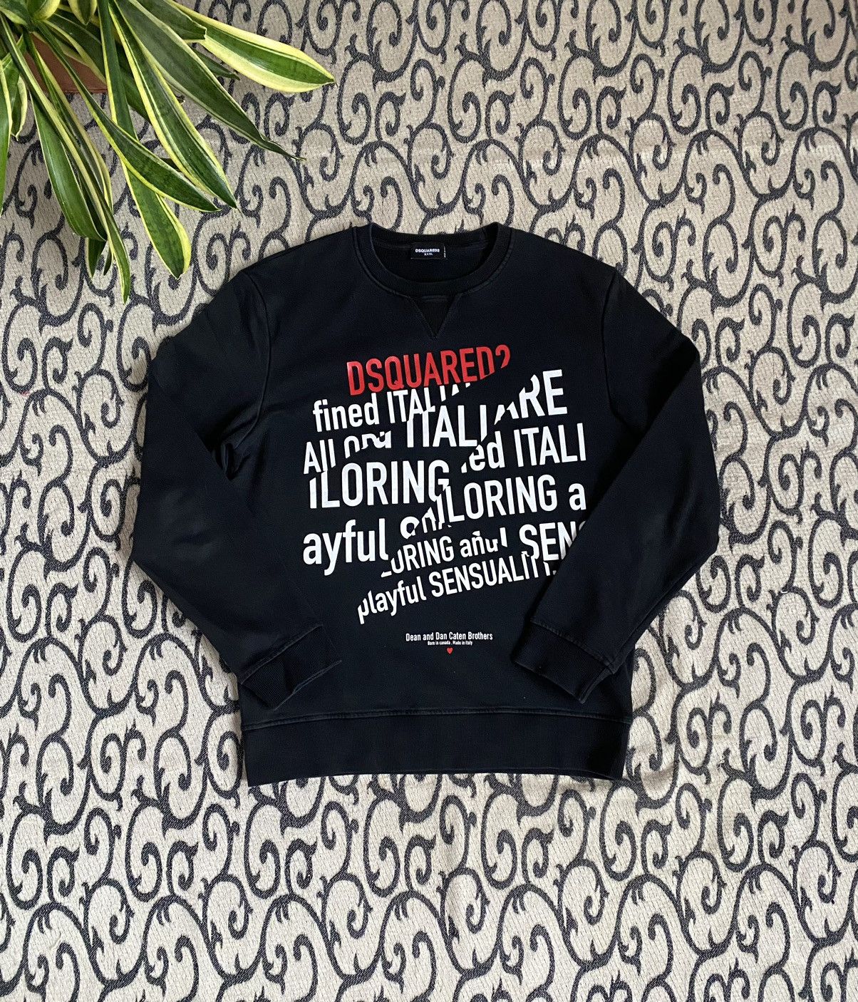 Dsquared2 Dsquared2 Big Logo Sweatshirt Hype Luxury Streetwear Size US L / EU 52-54 / 3 - 2 Thumbnail