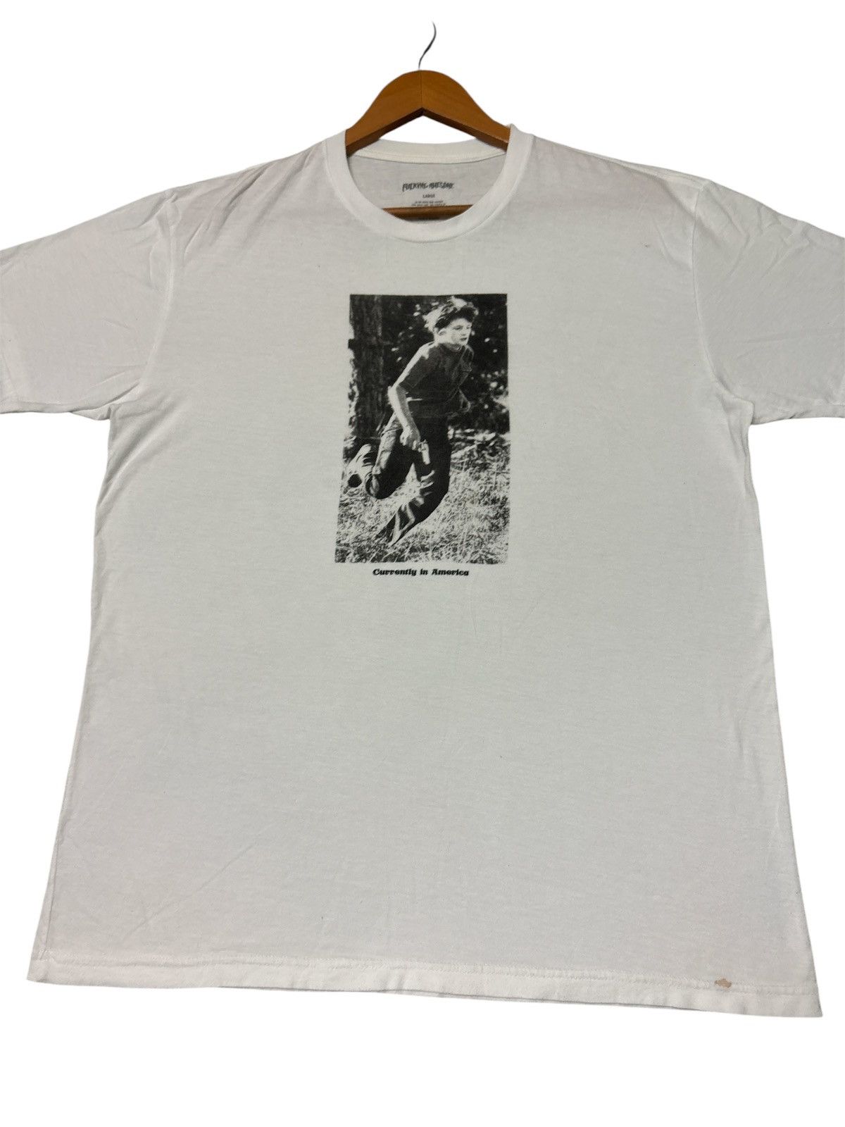 Fucking Awesome 💥RARE💥FUCKING AWESOME CURRENTLY IN AMERICA TSHIRT TEE🔥 Size US L / EU 52-54 / 3 - 4 Thumbnail