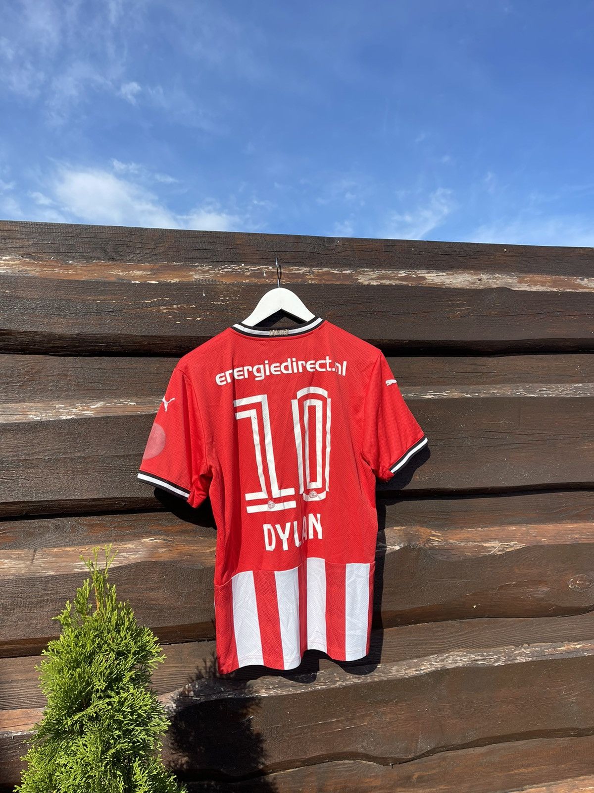 Nike Puma PSV Eindhoven #10 Dylan soccer jersey Size US L / EU 52-54 / 3 - 8 Thumbnail