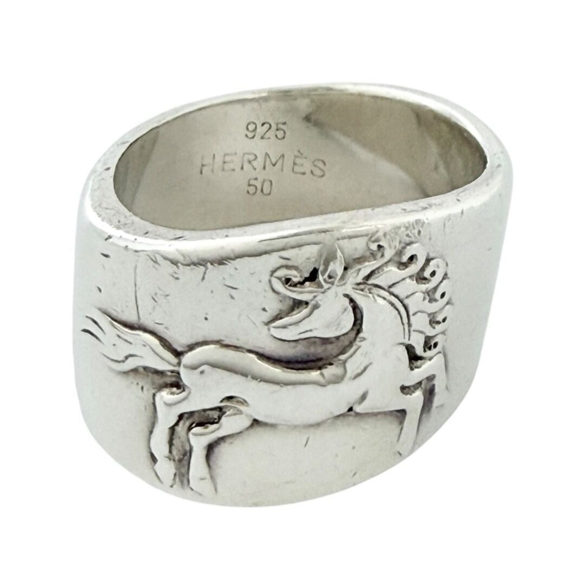 Hermes Hermes Men's and Women's Gallop Horse Ring, Size 9.5 Size ONE SIZE - 1 Thumbnail