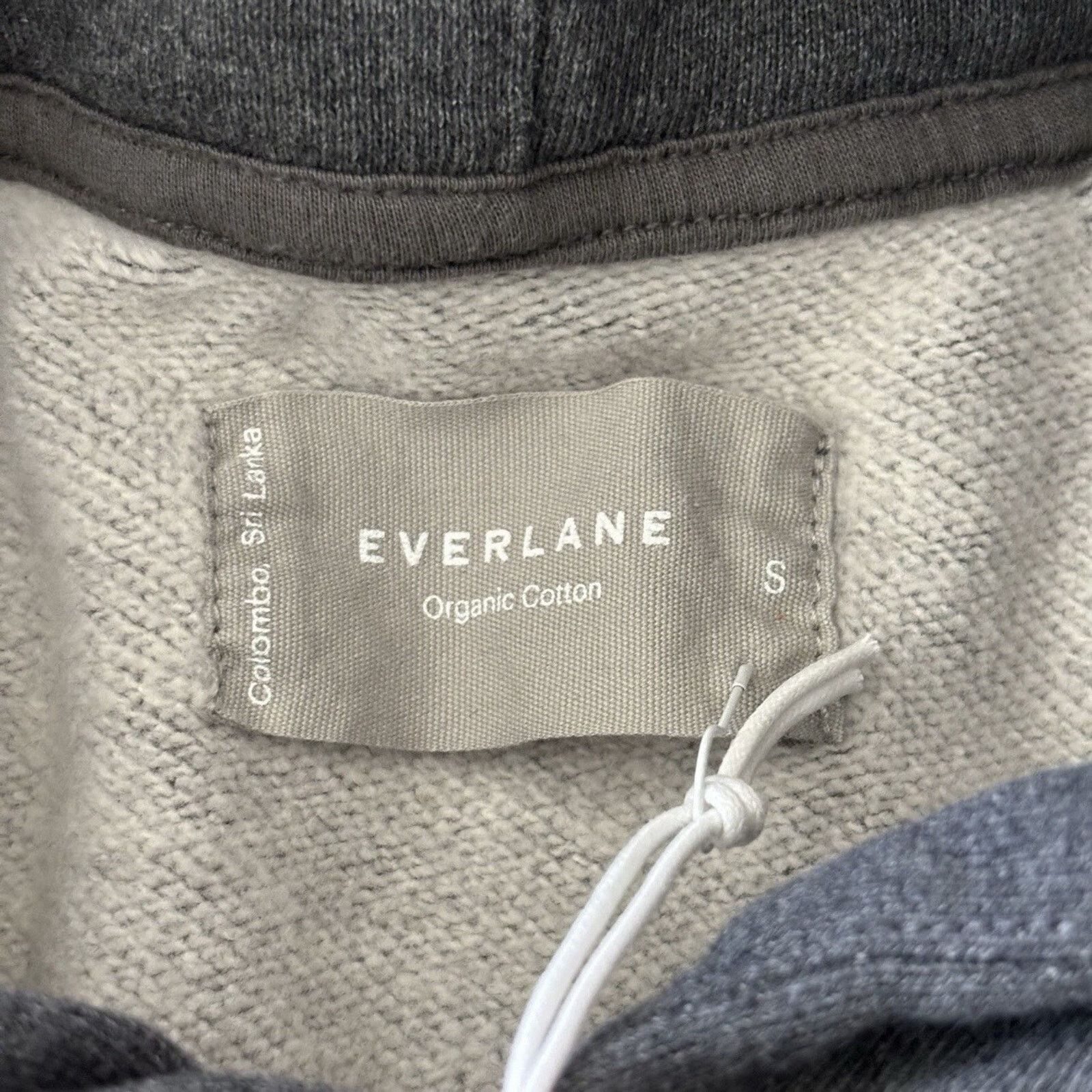 Everlane NWT Everlane Organic Cotton Track Hoodie Heather Gray Small Size US S / EU 44-46 / 1 - 6 Thumbnail