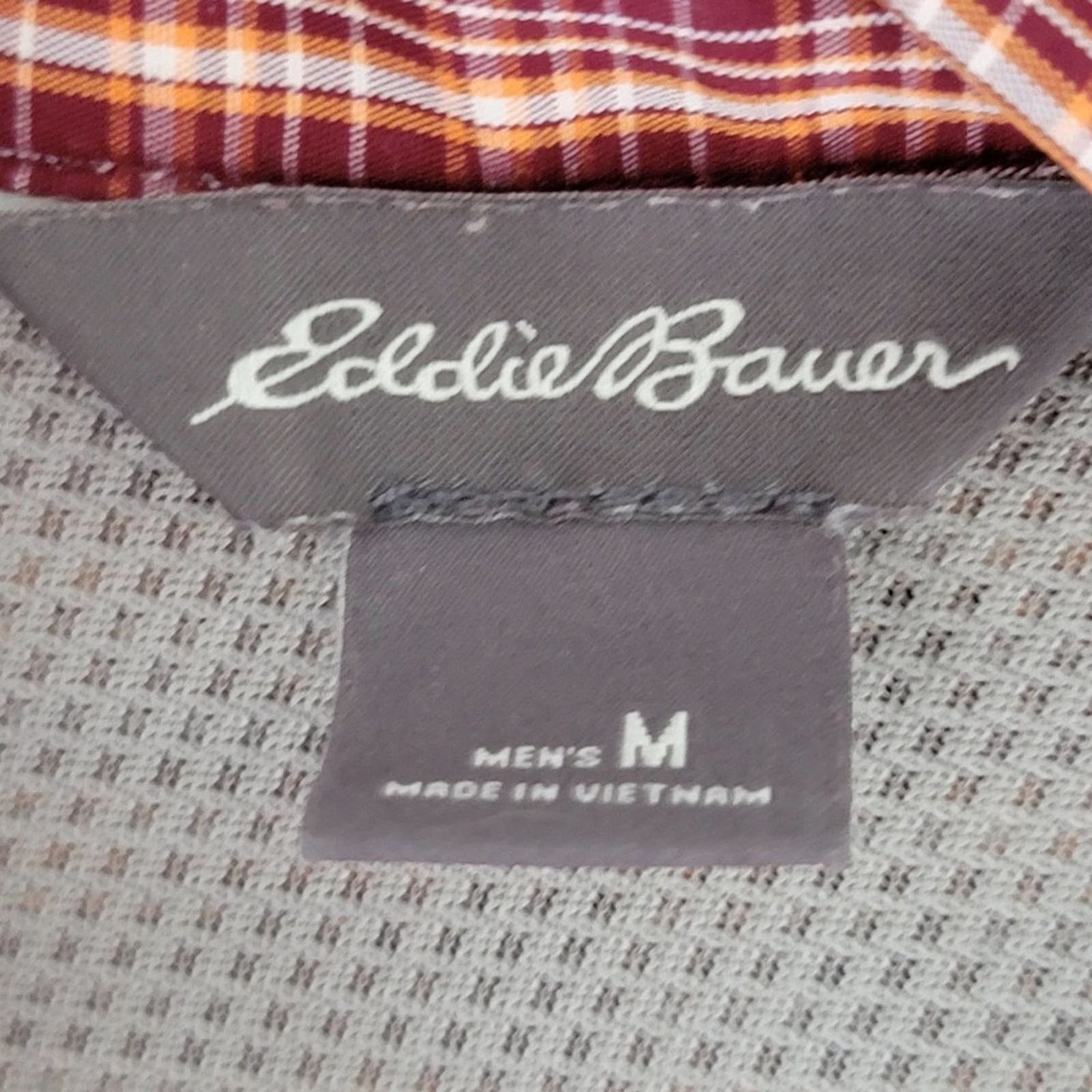 Eddie Bauer Eddie Bauer Lightweight Fishing Plaid Button Down - M Size US M / EU 48-50 / 2 - 4 Thumbnail