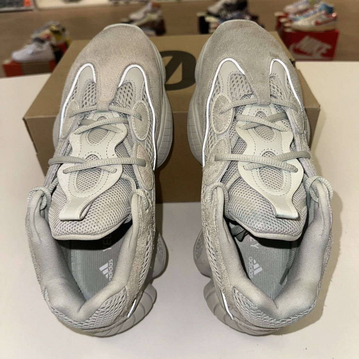 Adidas Size 9 - adidas Yeezy 500 Salt Size US 9 / EU 42 - 3 Thumbnail