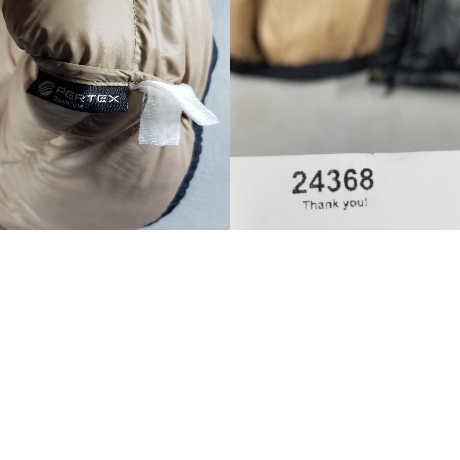 The North Face North Face 700 Vest Mens L Nuptse Gilet Down Puffer Sleeveless Black Tan Jacket Size US M / EU 48-50 / 2 - 9 Thumbnail