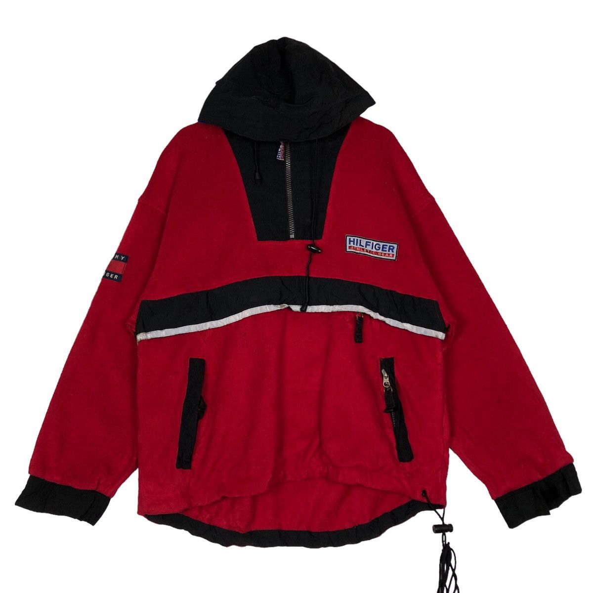 Japanese Brand 🔥90’s Vintage Tommy Hilfiger Coastal Navigator Gear Anorak Size US M / EU 48-50 / 2 - 8 Thumbnail