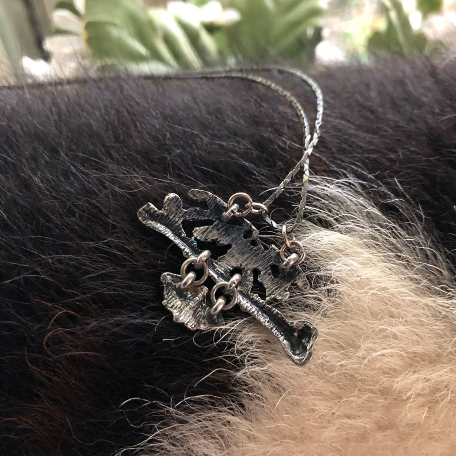 Jewelry Vintage repurpose southwest tribal sterling necklace Size ONE SIZE - 5 Thumbnail