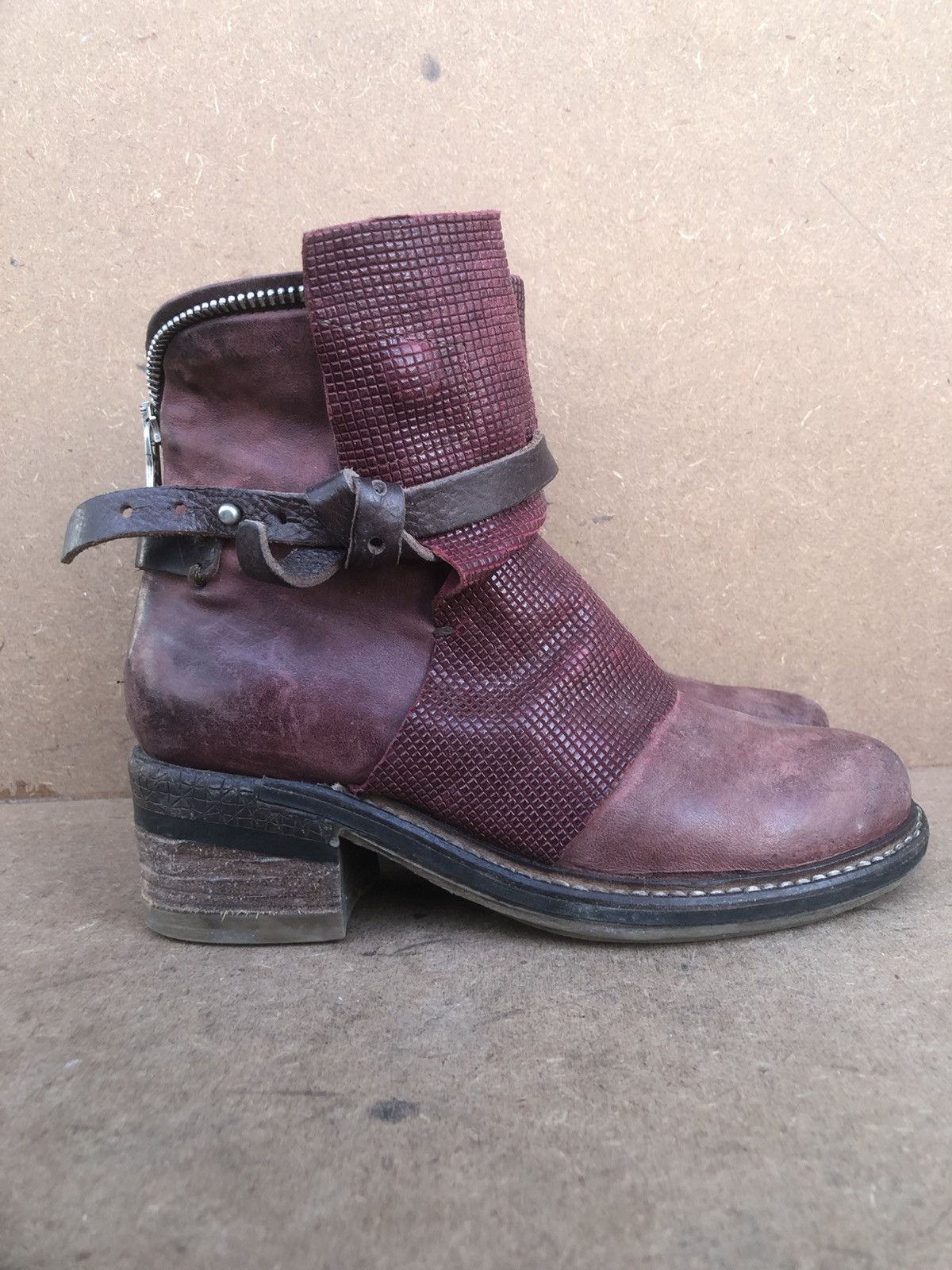 A.S.98 A.S 98 Calfskin Leather Women’s Boots Size 36 Size US 6 / IT 36 - 3 Thumbnail