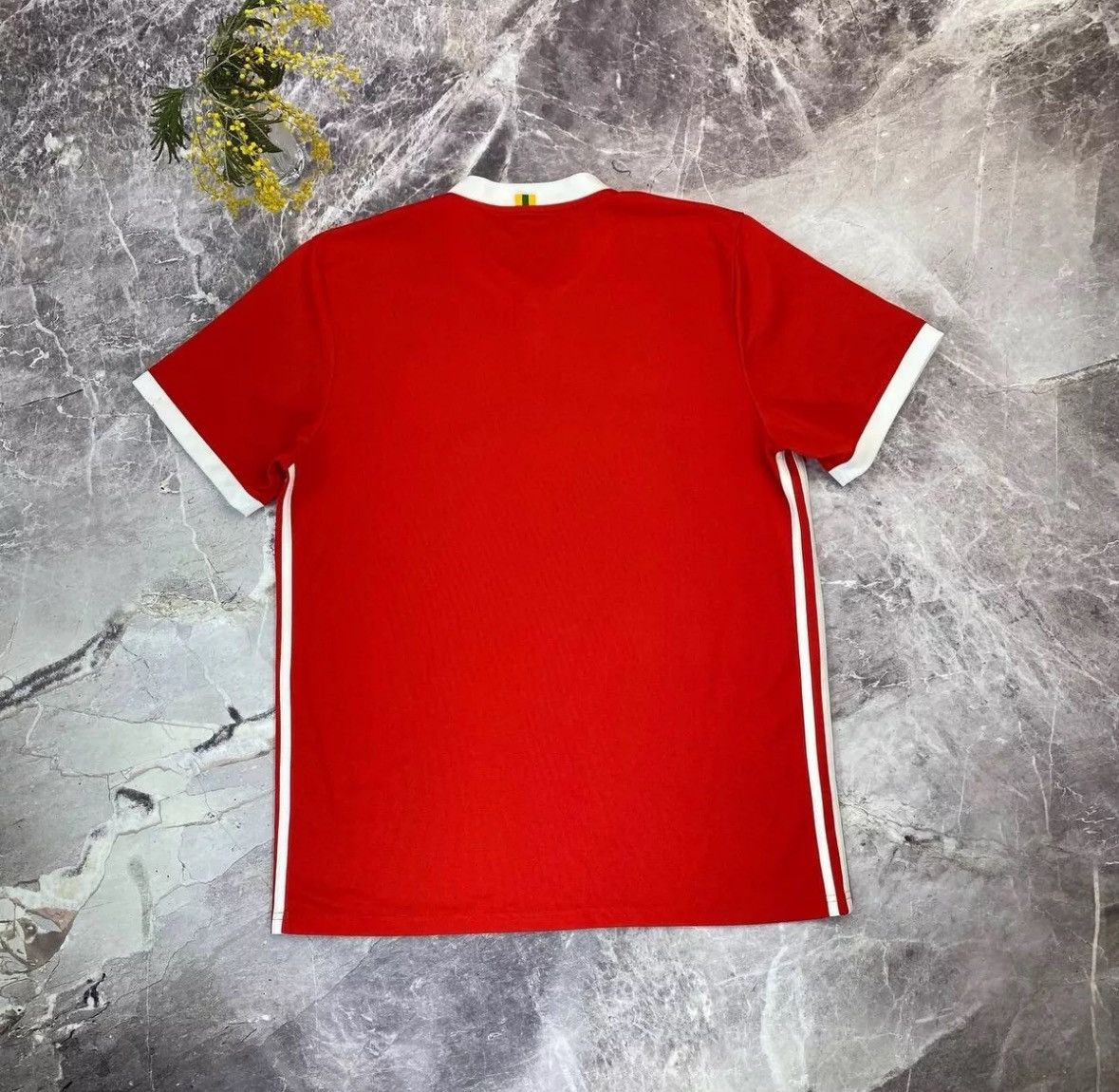 Adidas Wales Shirt Mens L Wales 2017-19 Home Cymru Football Jersey Size US L / EU 52-54 / 3 - 2 Thumbnail