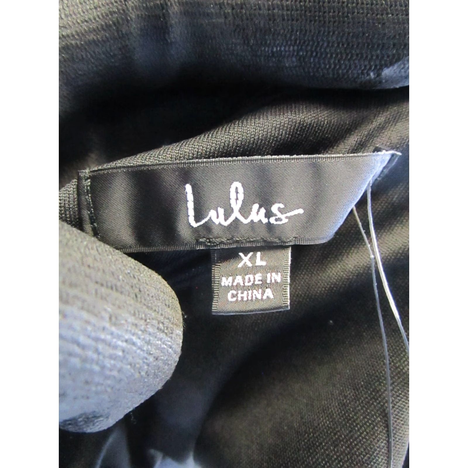 Lulus Lulus Top Xl Black Embellished Womens Size XL / US 12-14 / IT 48-50 - 3 Thumbnail
