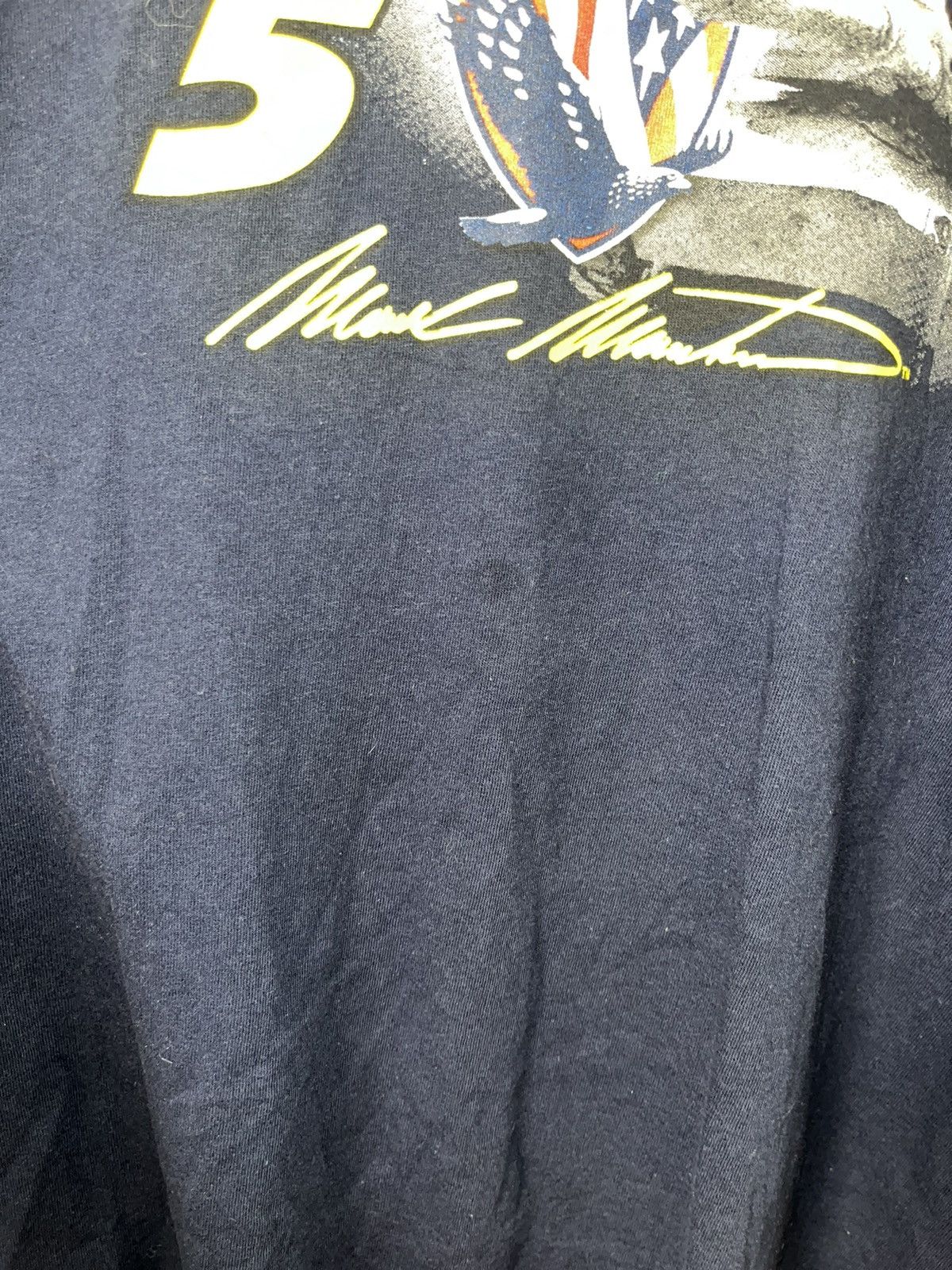 NASCAR × Vintage NASCAR Vintage Racing T Shirt Honoring Our Soldiers Size US XL / EU 56 / 4 - 3 Thumbnail