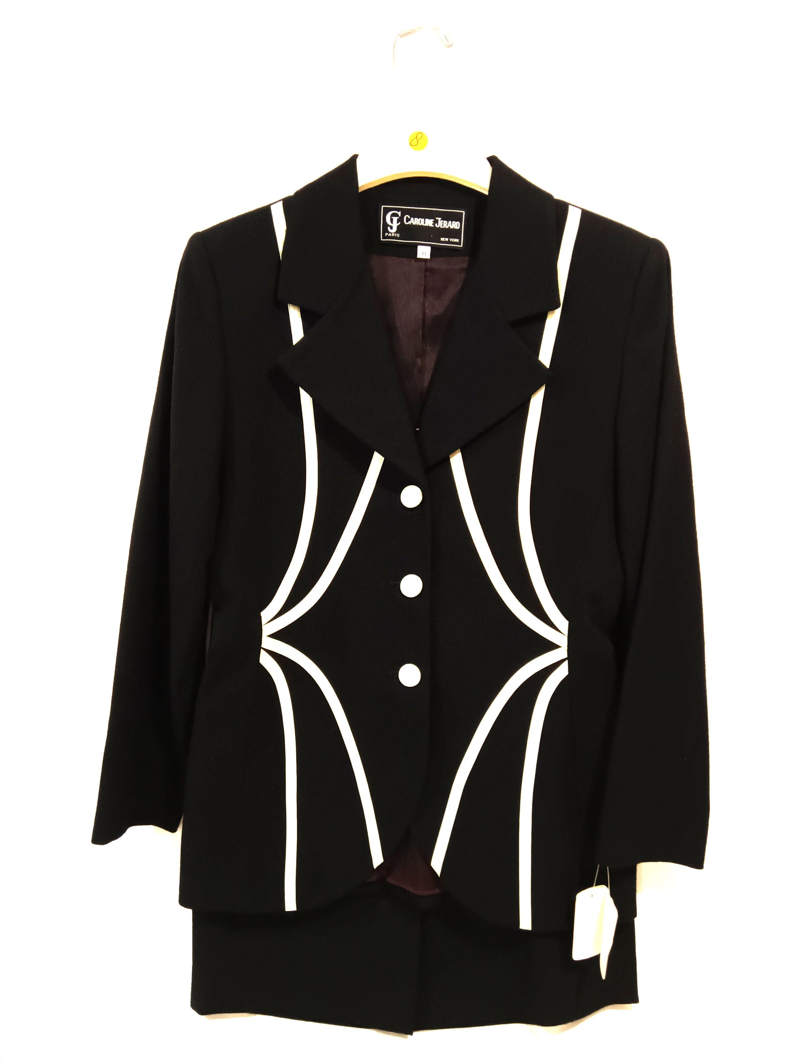 Other Caroline Jerard Skirt Suit Size 8 (M) Vintage Women Outfit Size M / US 6-8 / IT 42-44 - 1 Thumbnail