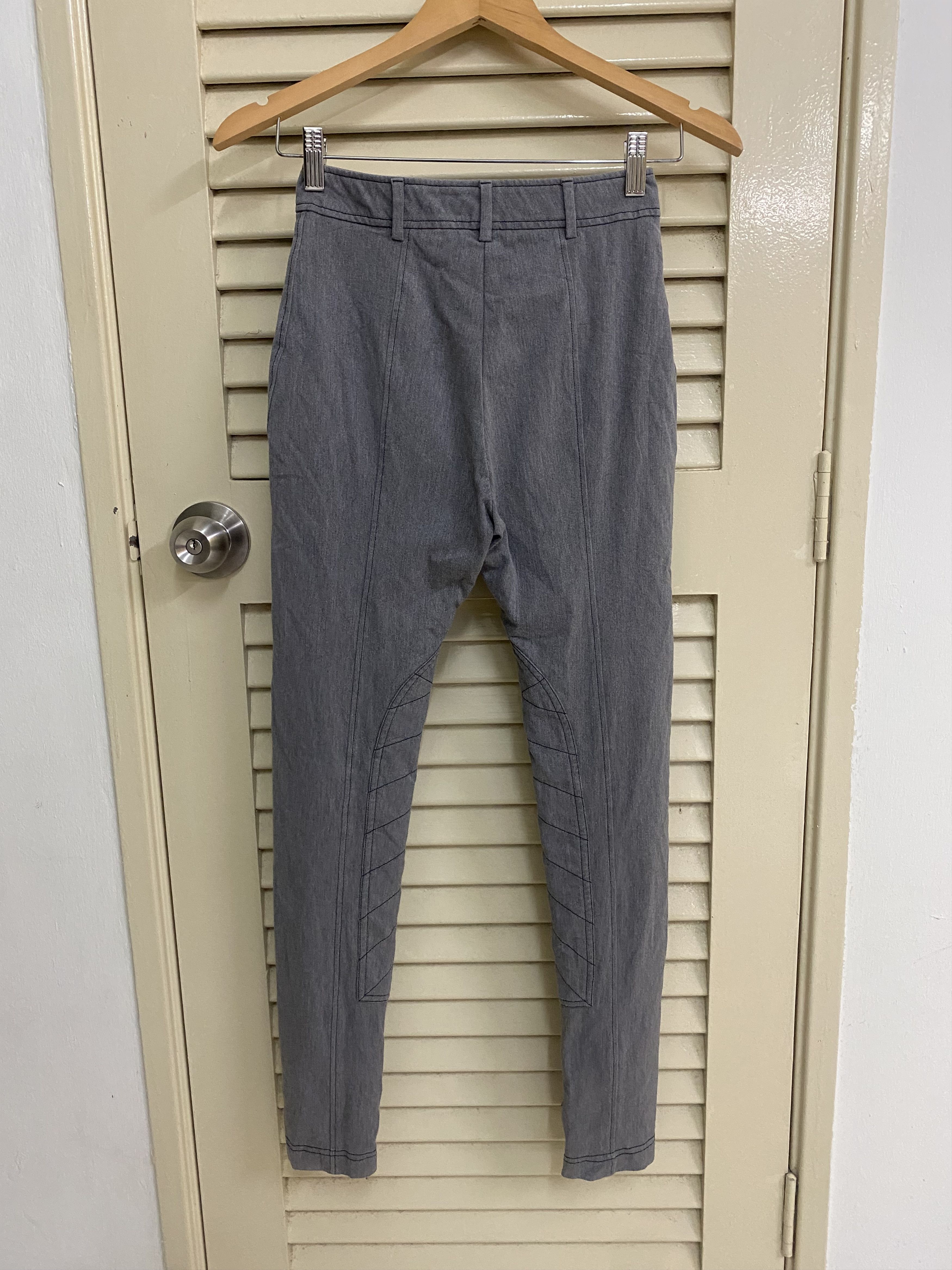 Burberry Burberry Jodie Grey Melange Equestrian Ankle Pants Size 25" / US 0 / IT 36 - 3 Thumbnail