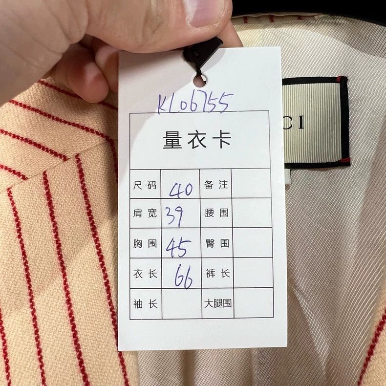 Gucci Gucci MLB co-branded embroidered striped wool suit 2504-Nex Size S / US 4 / IT 40 - 7 Thumbnail