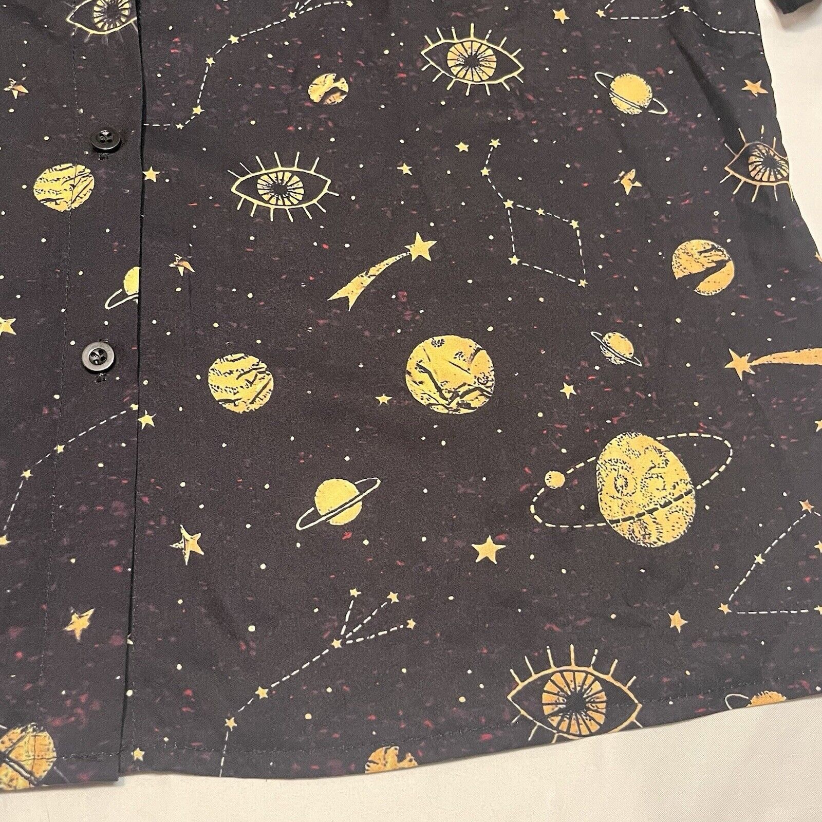Other Romwe Button Up Astrology Patterned Shirt Size M / US 6-8 / IT 42-44 - 2 Thumbnail