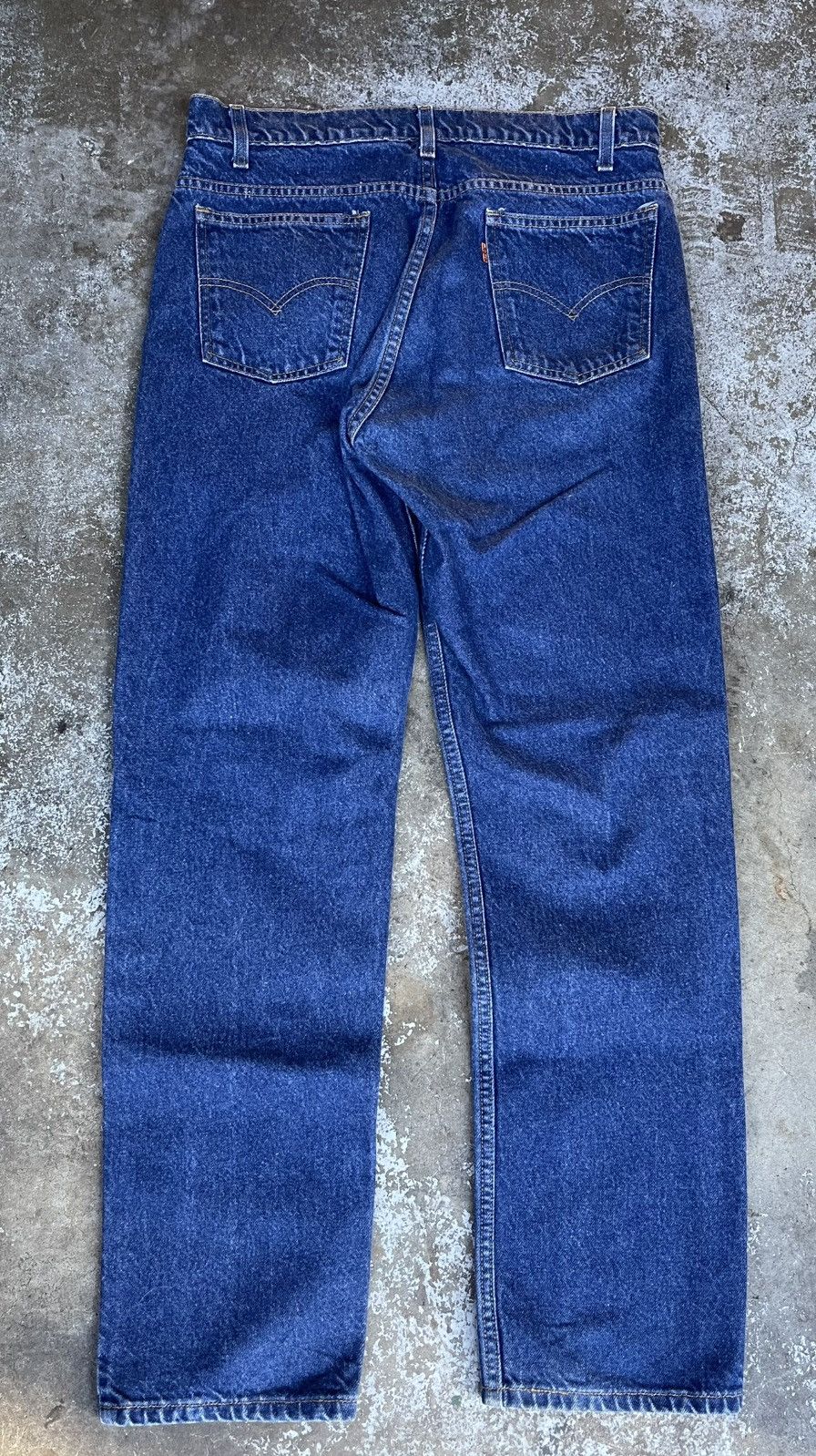 Levi's Vintage Levis Orange Tabs Denim Jeans Size US 33 - 3 Thumbnail