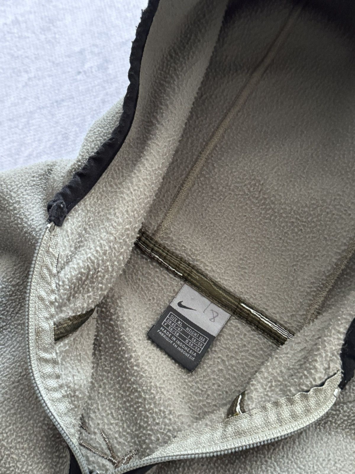 00s Nike Vintage Teddy Fleece Oversize Hoodie Gorpcore