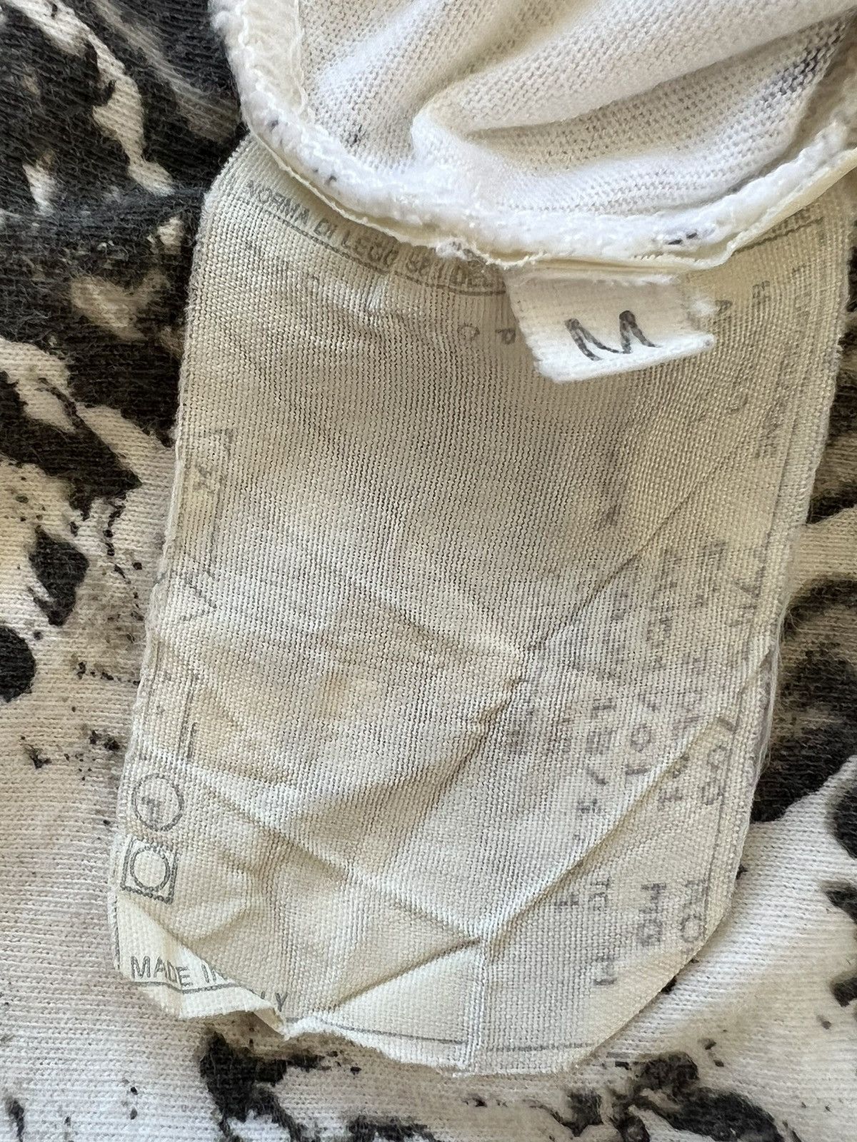 Alexander McQueen ALEXANDER McQUEEN sleeveless TIRE TRACKS cotton top Size US M / EU 48-50 / 2 - 5 Thumbnail