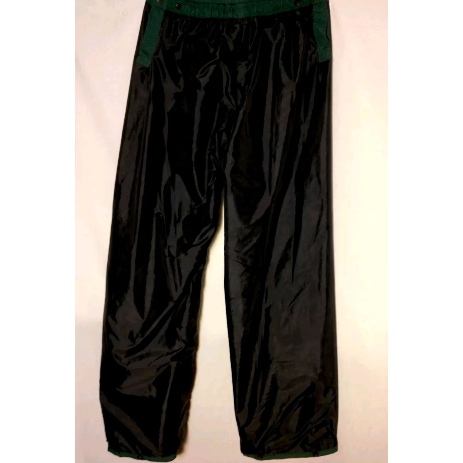 Hunter Neese Rain Pants Men Large Hunter Green Elastic Adjustable Waist Workwear Work Size US 33 - 5 Thumbnail