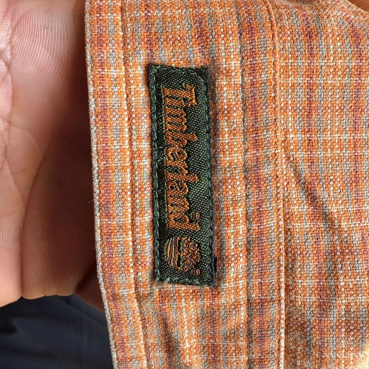Timberland Timberland Button Down Shirt Plaid Short Sleeves Size US XL / EU 56 / 4 - 5 Thumbnail
