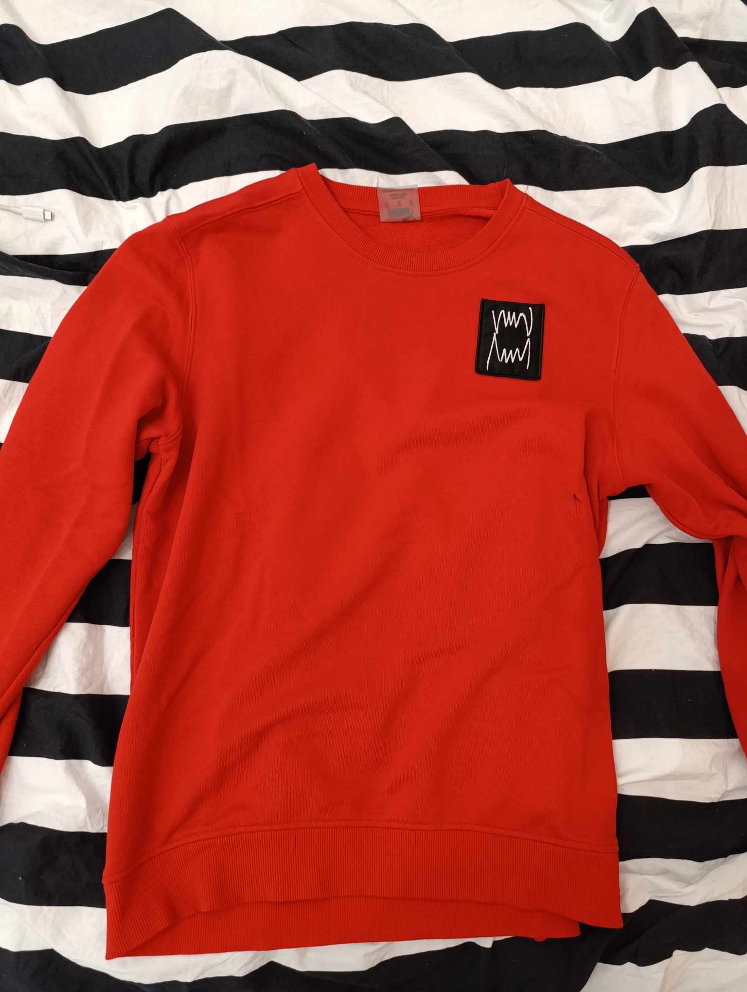 Puma Puma red sweater Size US M / EU 48-50 / 2 - 1 Thumbnail