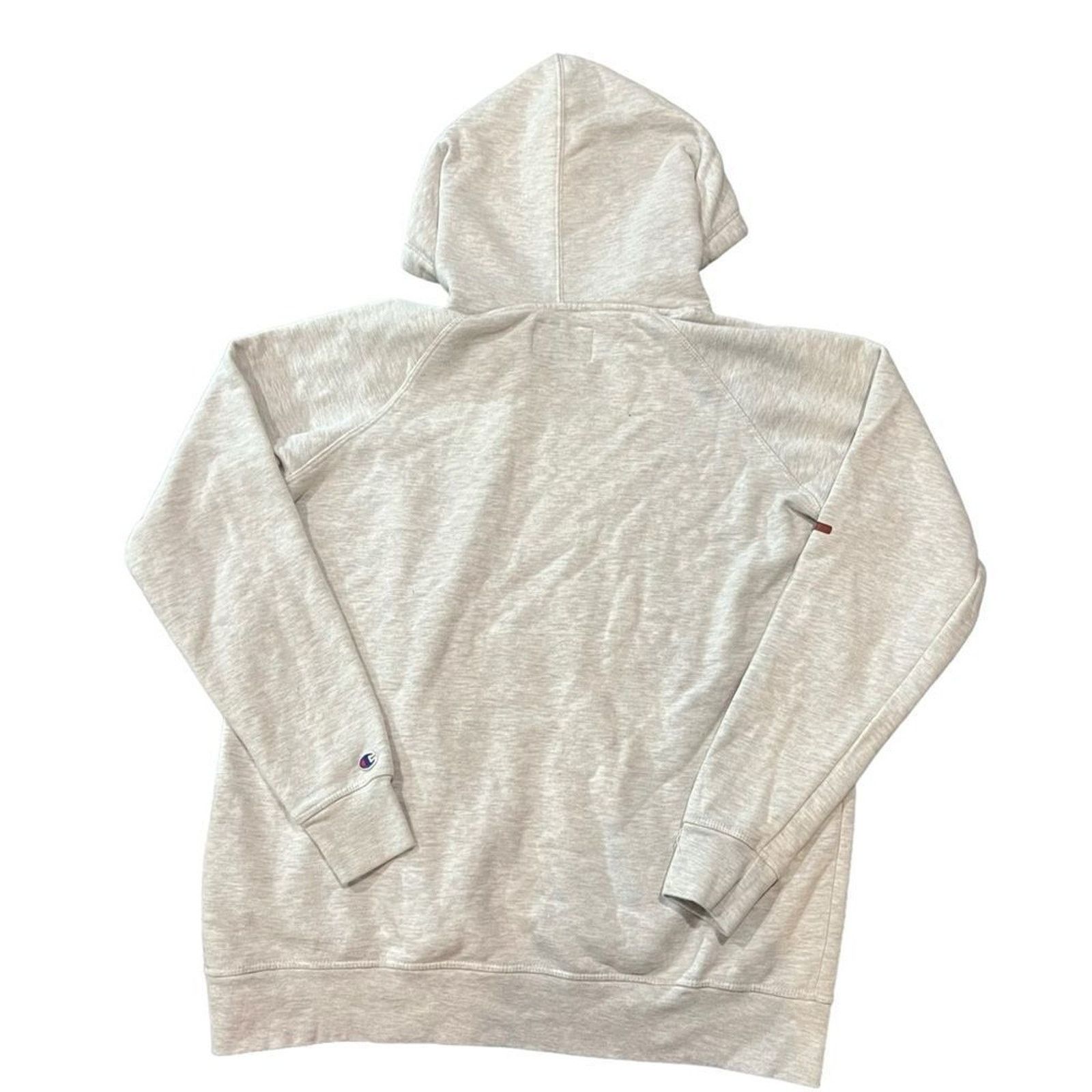 Champion Champion Hoodie Womens Size Small Oatmeal Heather Pullover Size S / US 4 / IT 40 - 4 Thumbnail