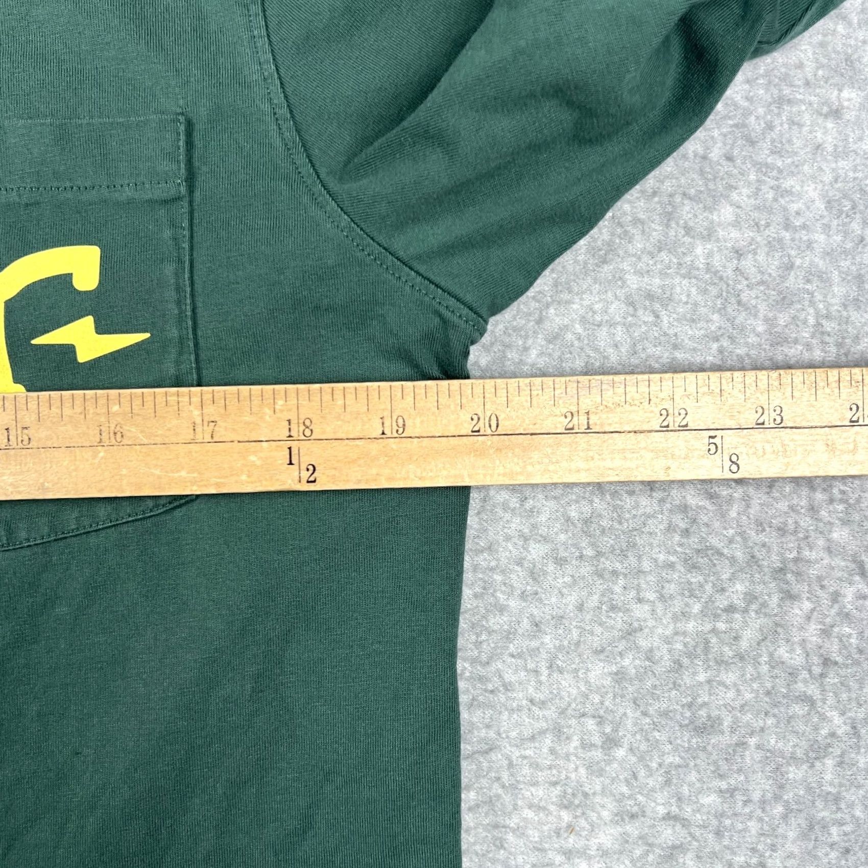 Tecovas Tecovas Graphic Shirt Long Sleeve Crew Neck Medium Mens Green Western Cowboy Shirt Size US M / EU 48-50 / 2 - 4 Thumbnail
