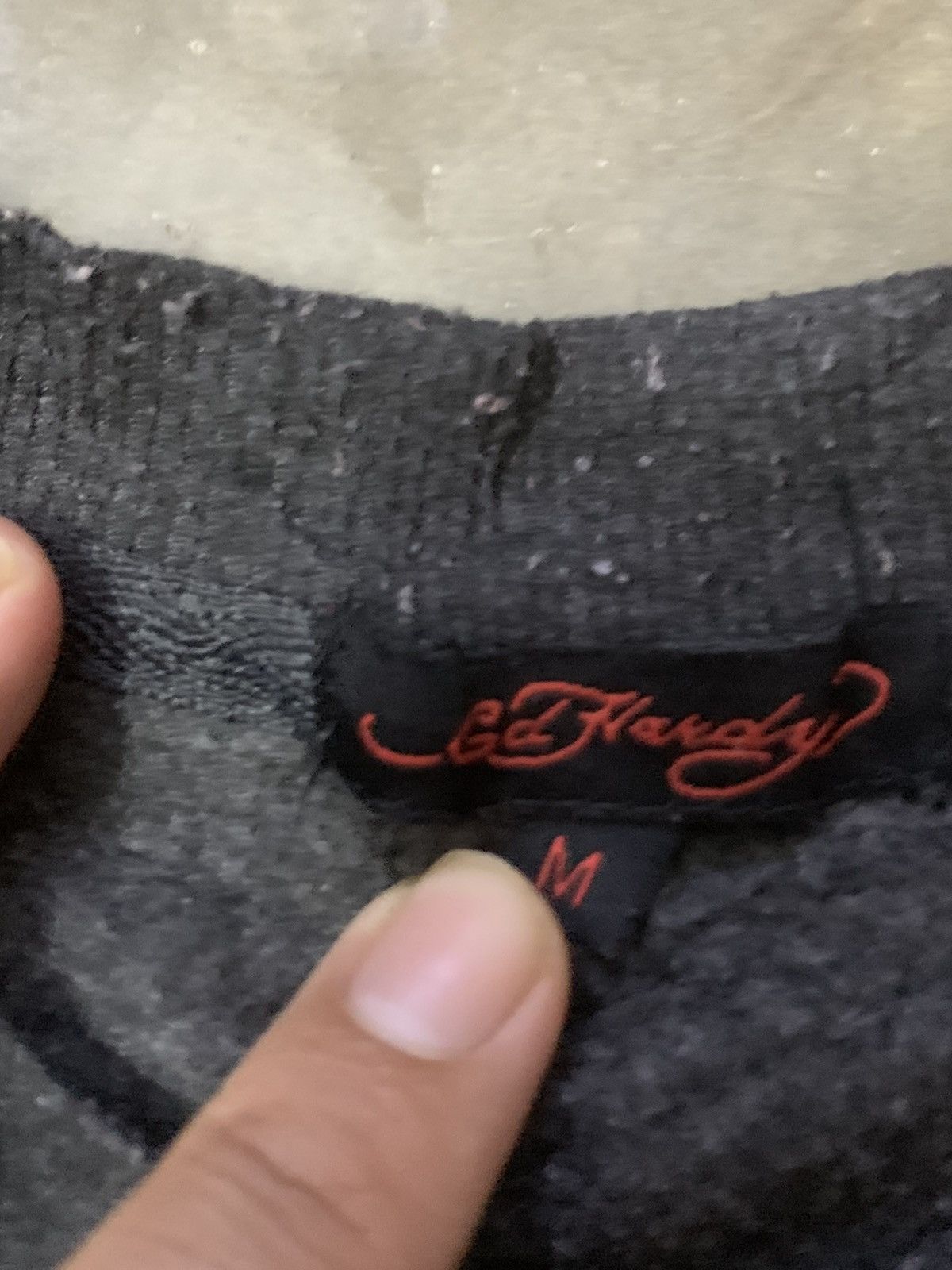 Designer × Ed Hardy Ed Hardy Spell Out Long Sleeve Tee Size US M / EU 48-50 / 2 - 4 Thumbnail