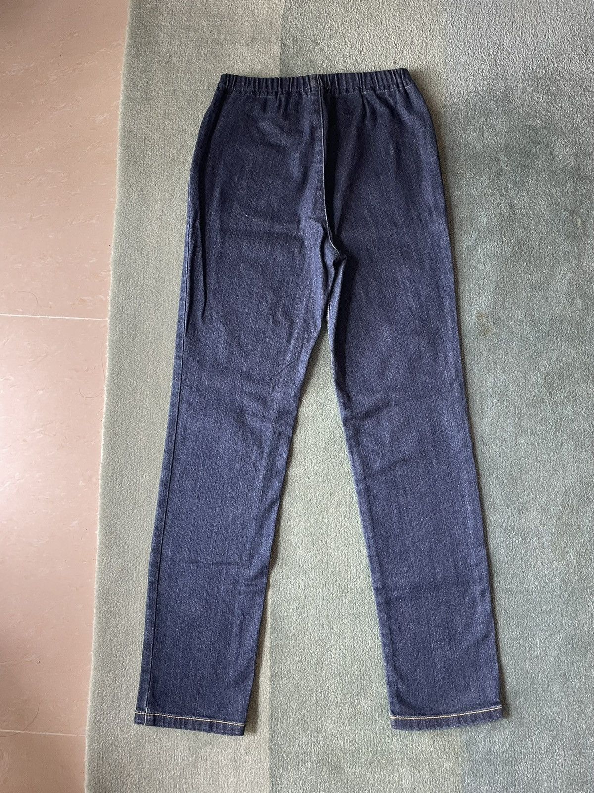 Issey Miyake Issey Miyake Plantation Stretch Denim Easy Tapered Jeans Size 27" / US 4 / IT 40 - 2 Thumbnail