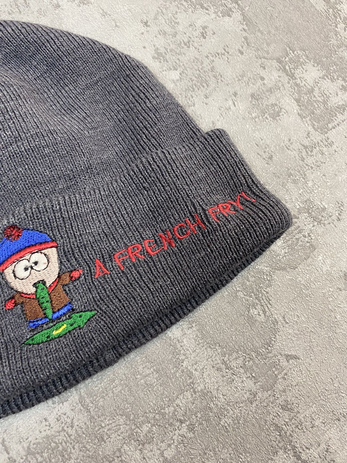 Vintage SOUTH PARK COMEDY CENTRAL RARE 2000 STAN MARSH BEANIE Size ONE SIZE - 2 Thumbnail