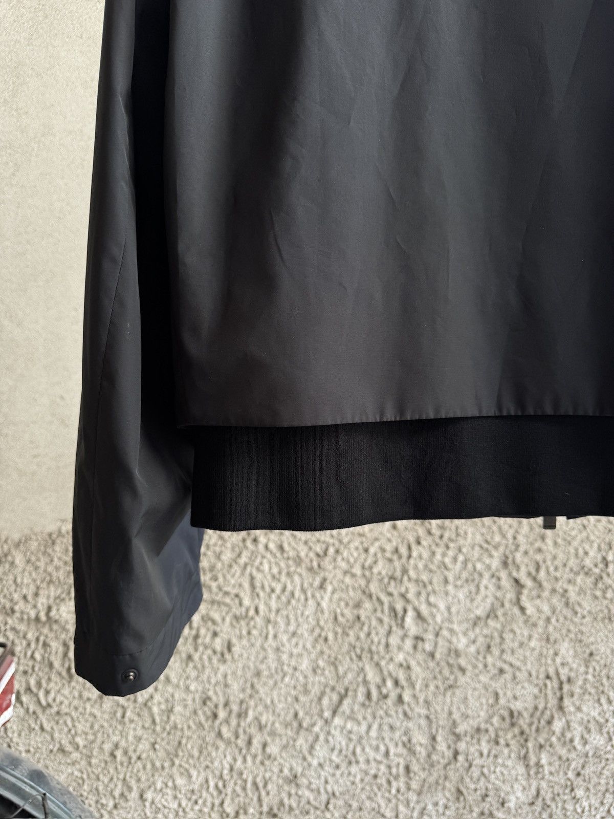 Jil Sander Jil Sander Double Layered Black Nylon Moto J Size US M / EU 48-50 / 2 - 10 Thumbnail
