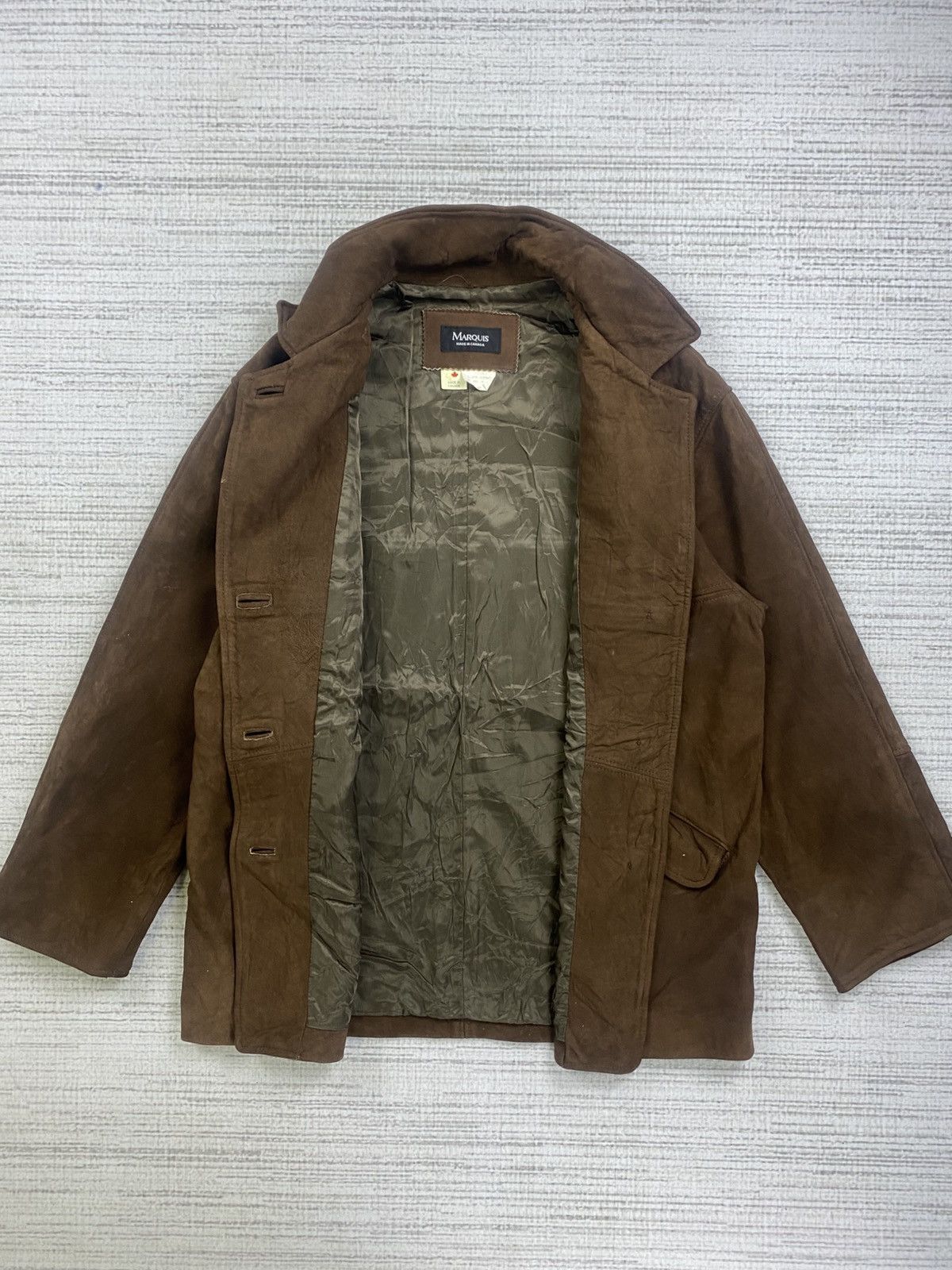 Leather × Vintage Vintage Marquis Canada Full Leather Jacket Size US M / EU 48-50 / 2 - 6 Thumbnail